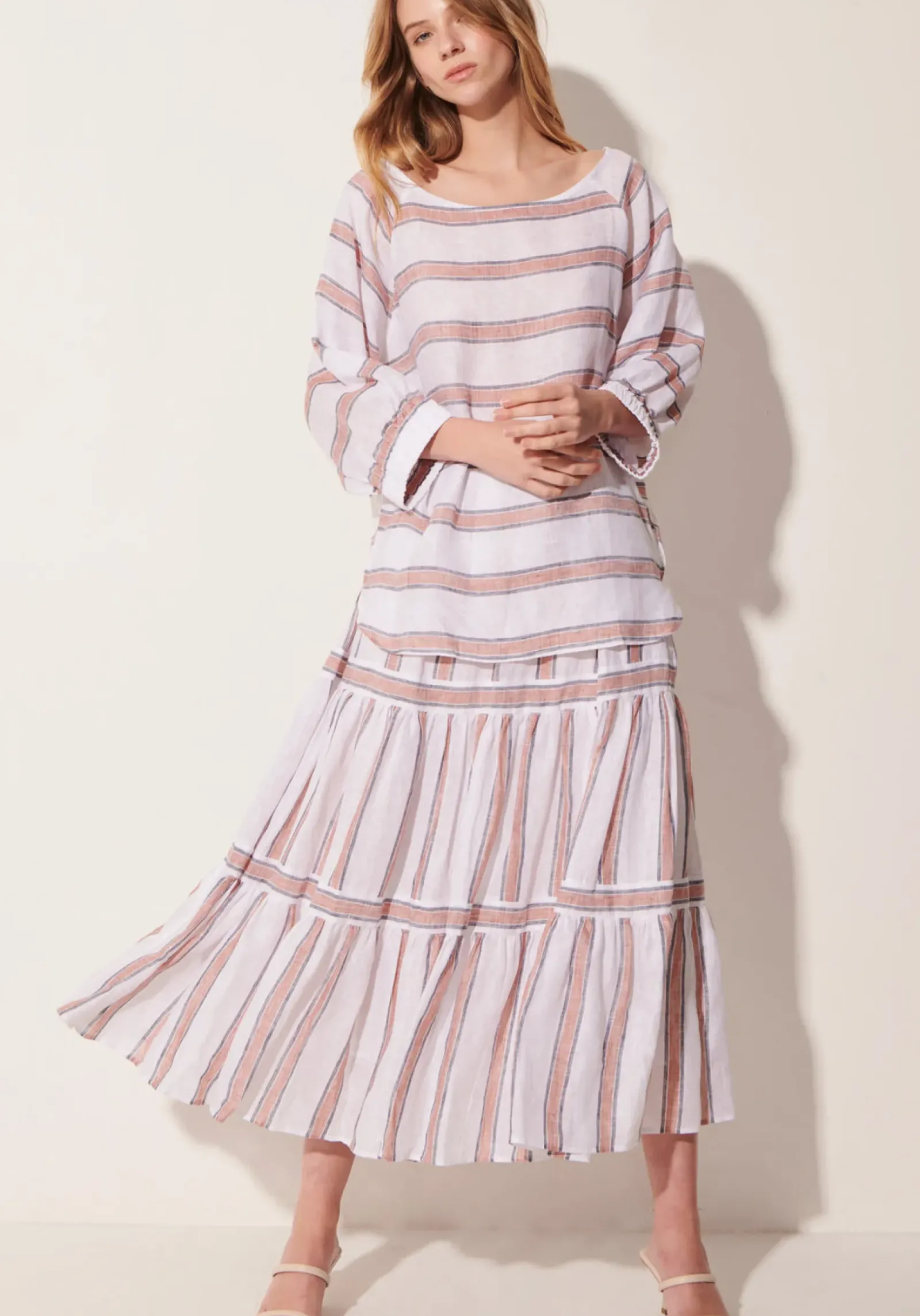 Not specified POL Florence Top- Stripe Fashion