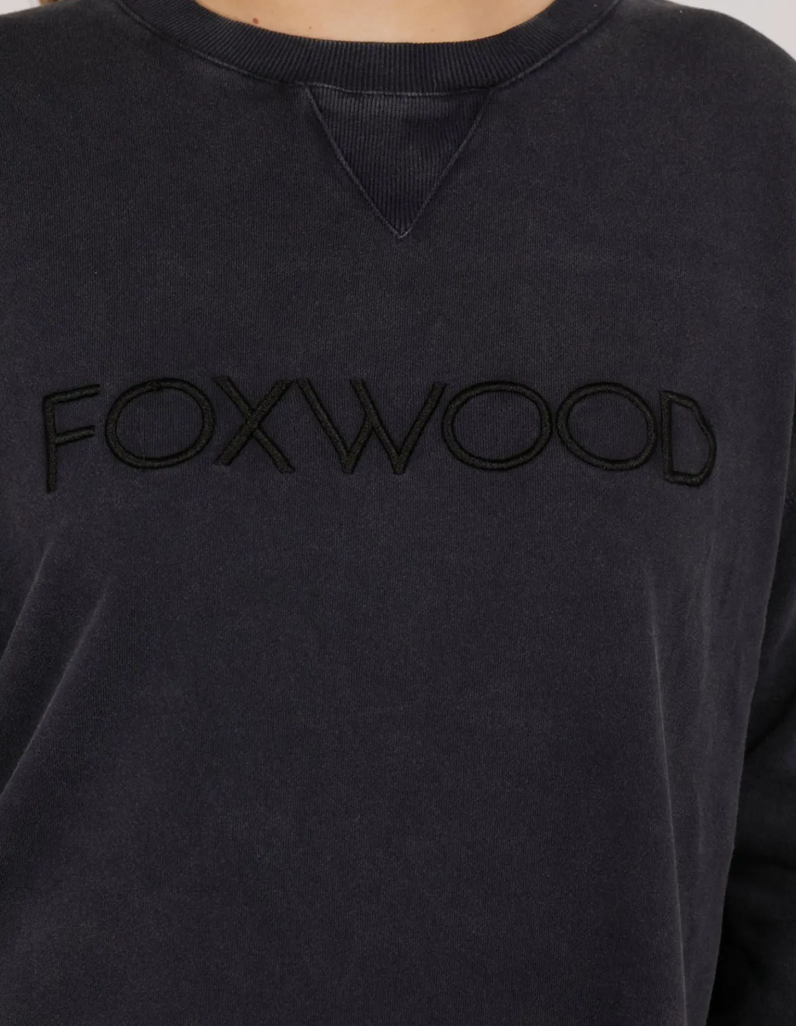 Foxwood Simplified Crew- Washed Navy New