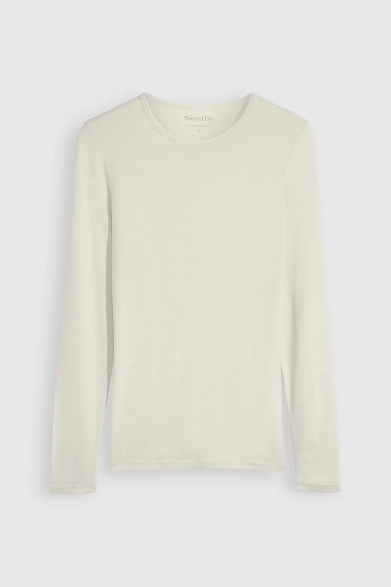 Toorallie Crew Merino Tee - Warm White Discount