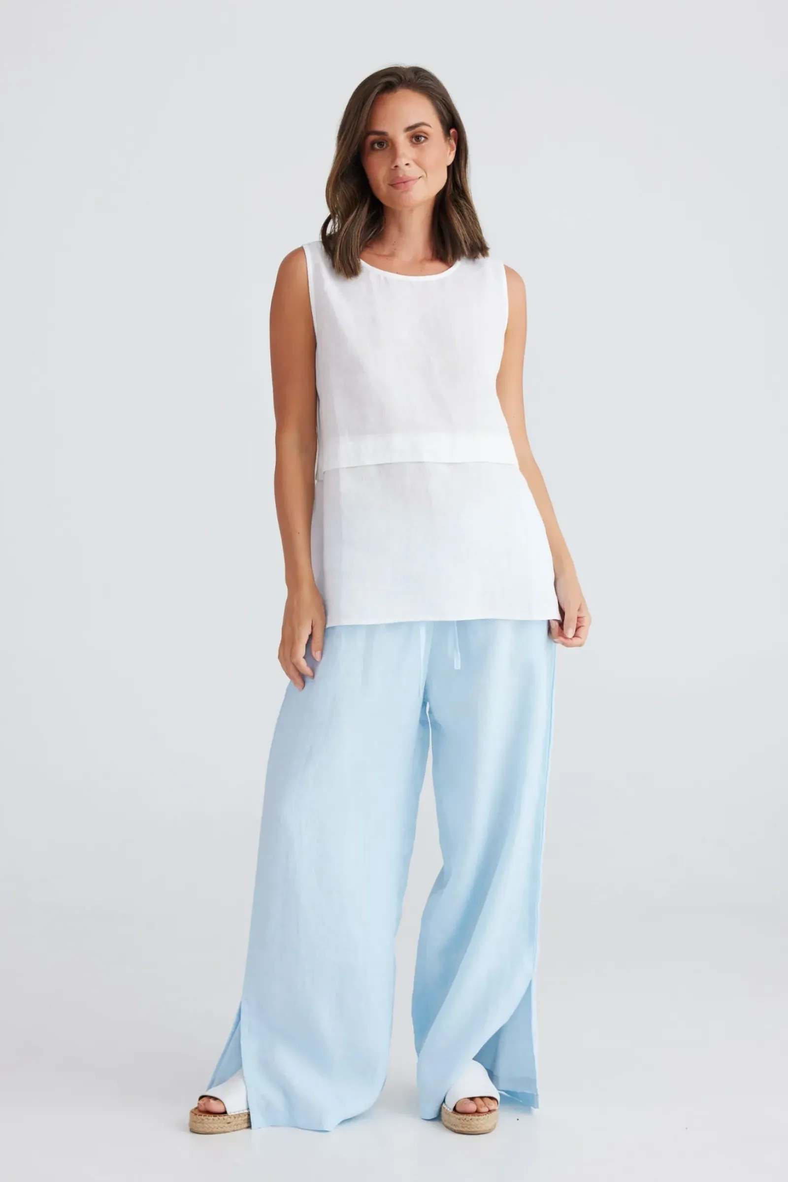 Holiday St Tropez Tank Top - White Discount