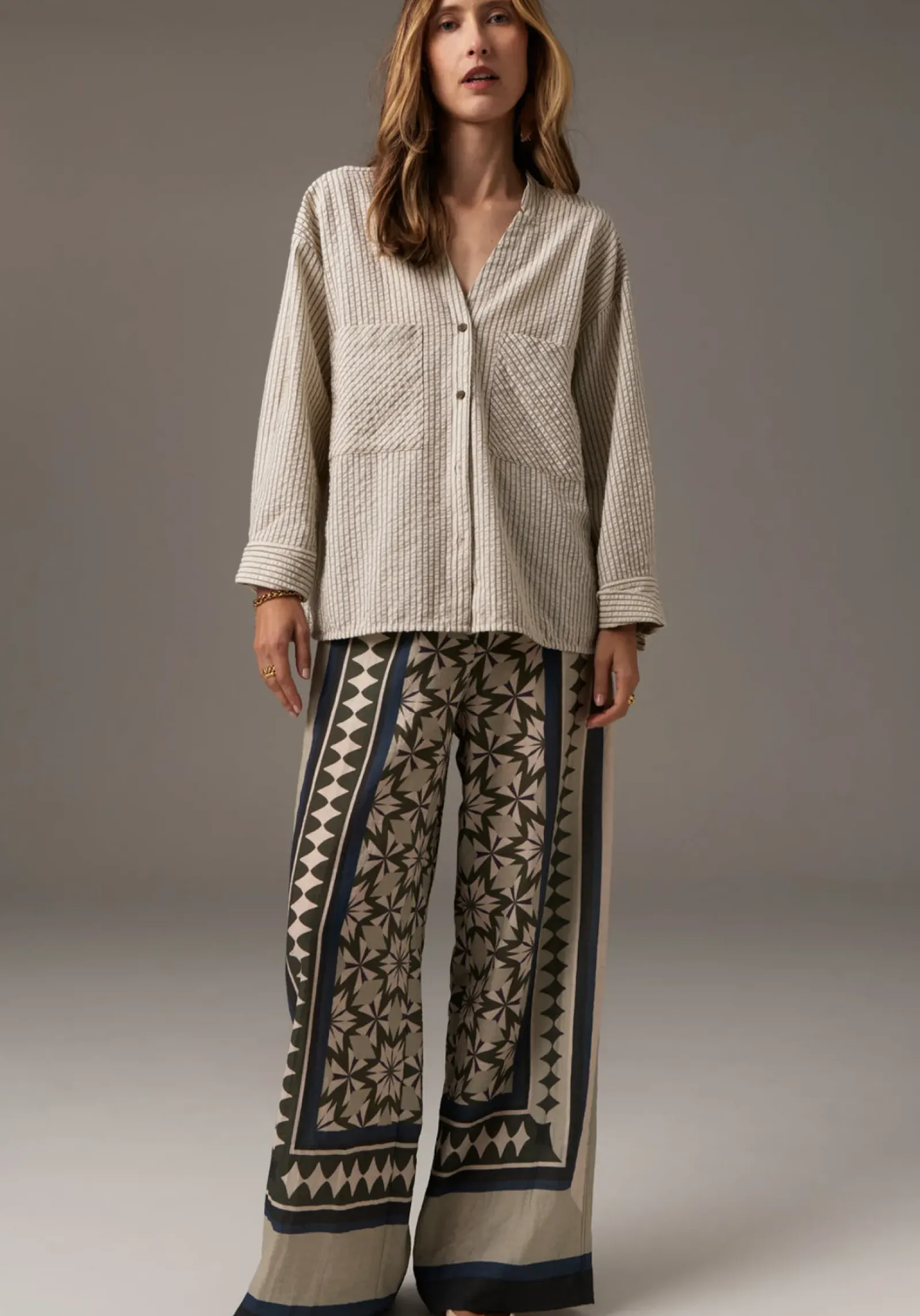 Pol Ringo Shirt - Ringo Pinstripe Discount