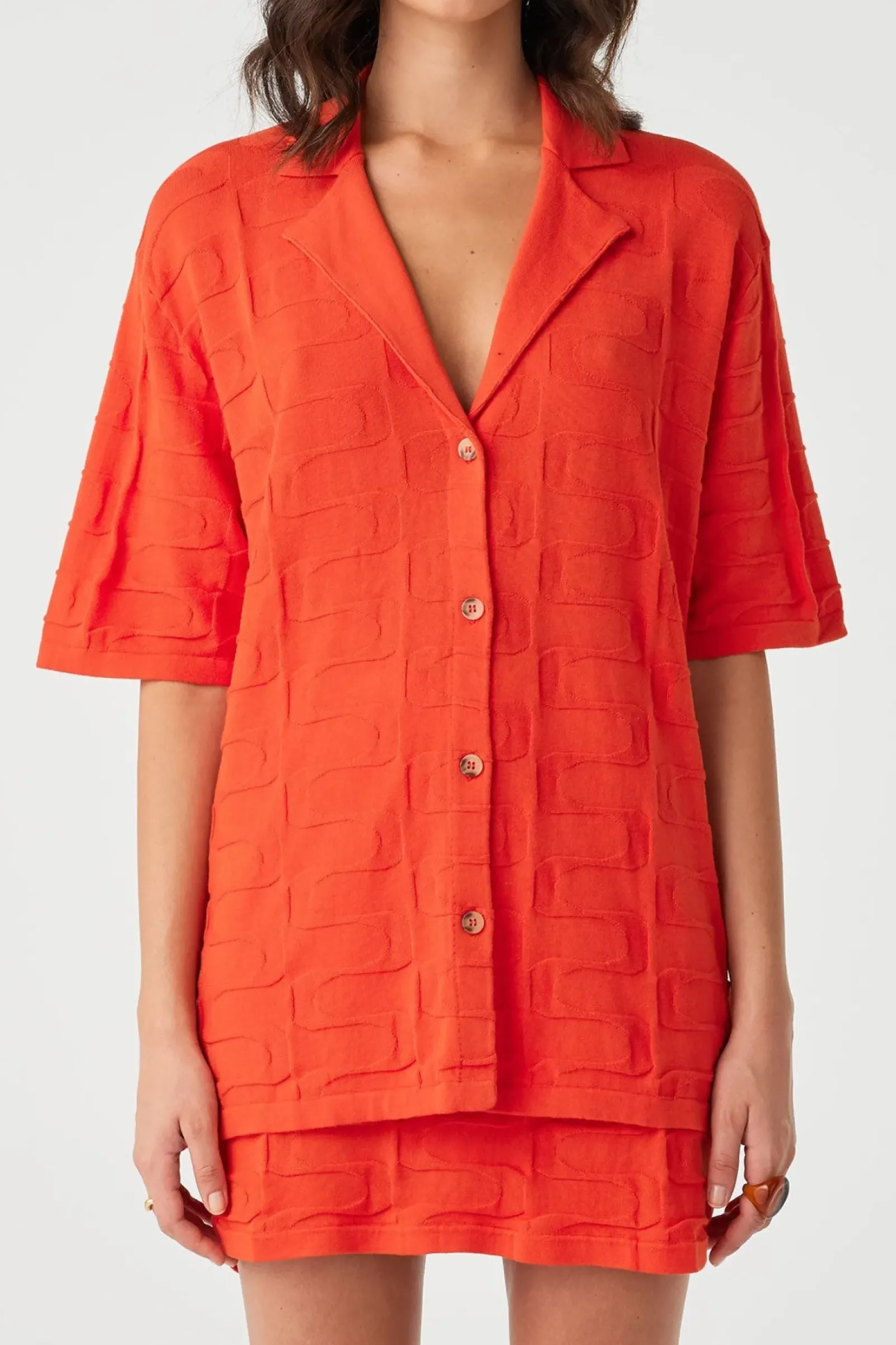 ARCAA Lara Shirt - Hibiscus Hot