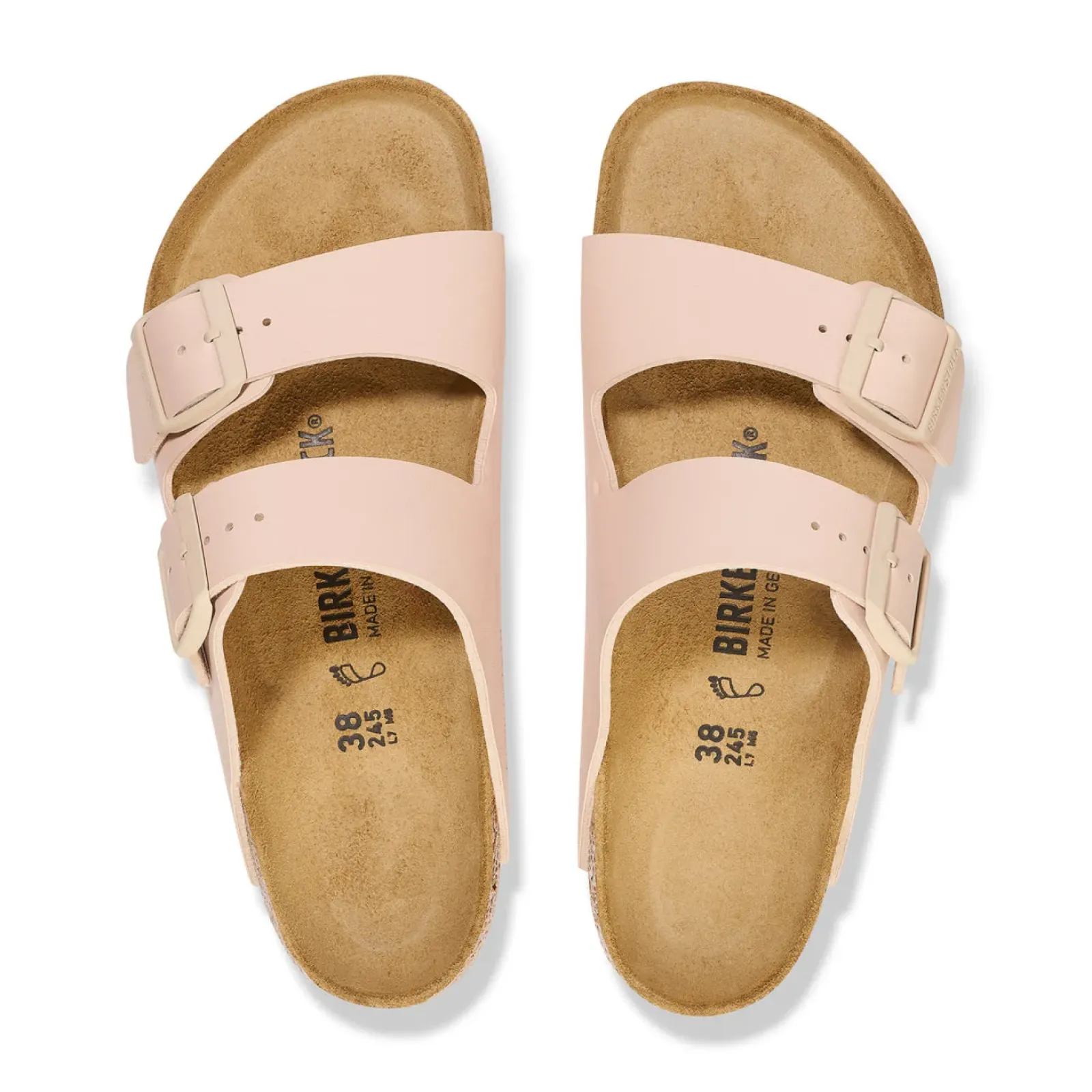 Birkenstock Arizona New Beige Birko-Flor - Narrow Best