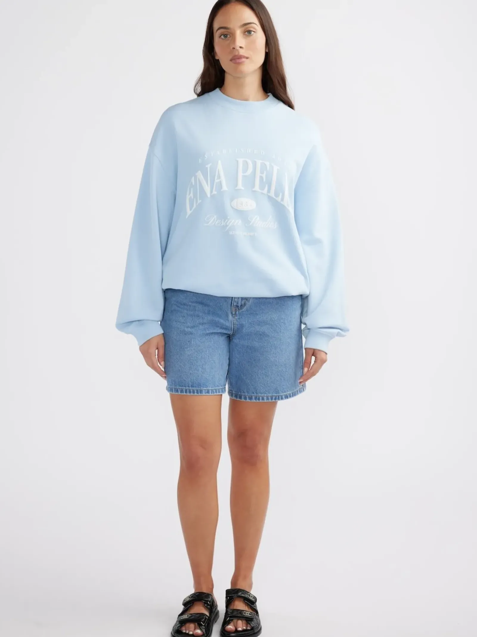 Ena Pelly Heritage Studios Sweatshirt  - Washed Capri Outlet