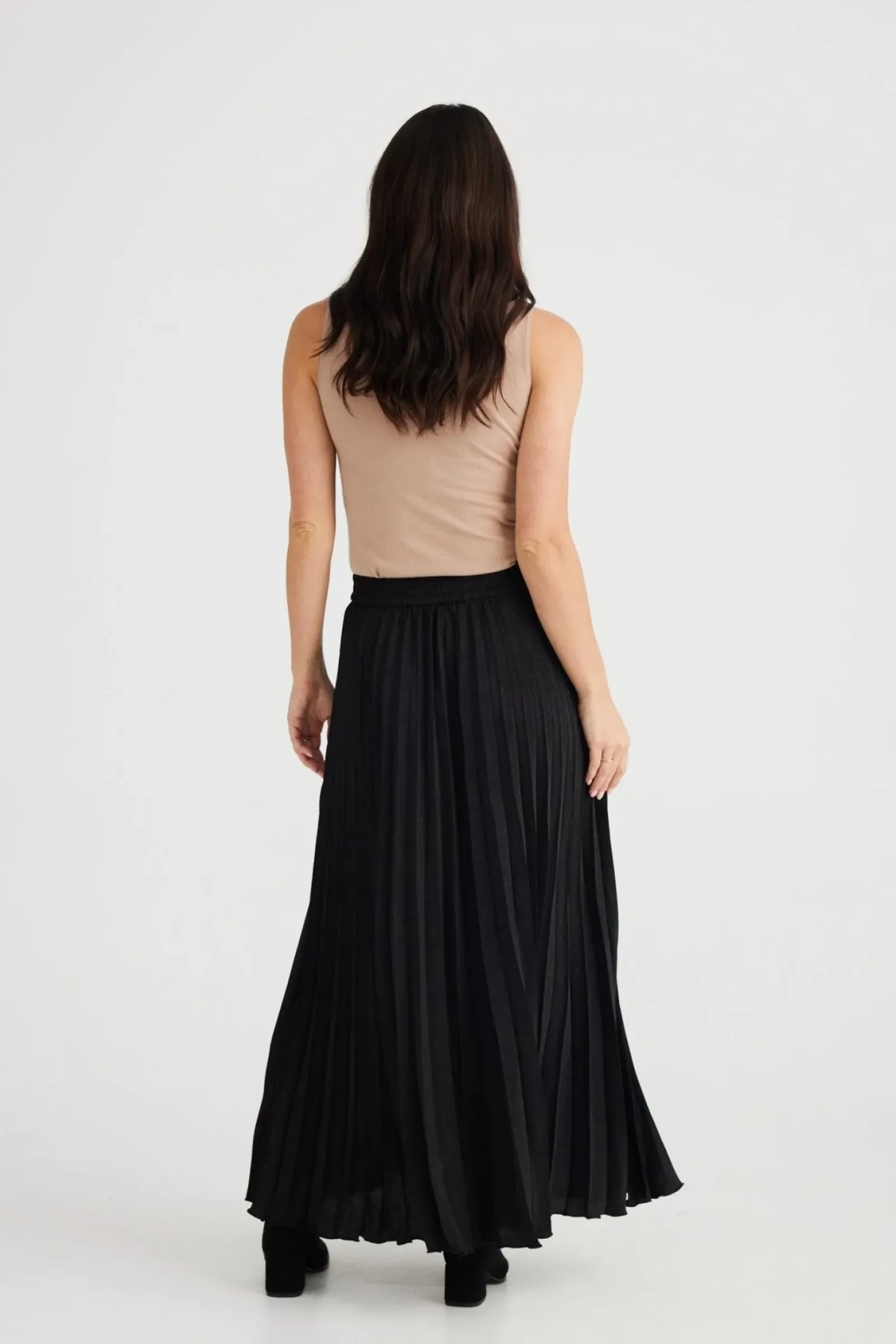 Brave & True Brave & True Alias Pleated Skirt - Black Fashion