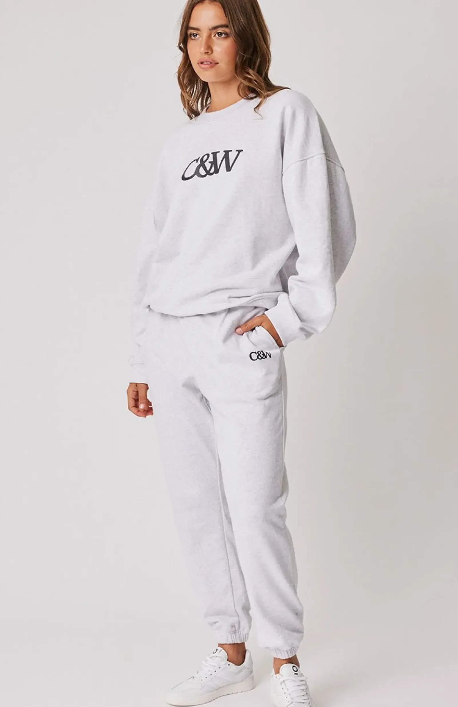 Cartel & Willow Cartel & Willow Nina Sweater - Grey Marle Best