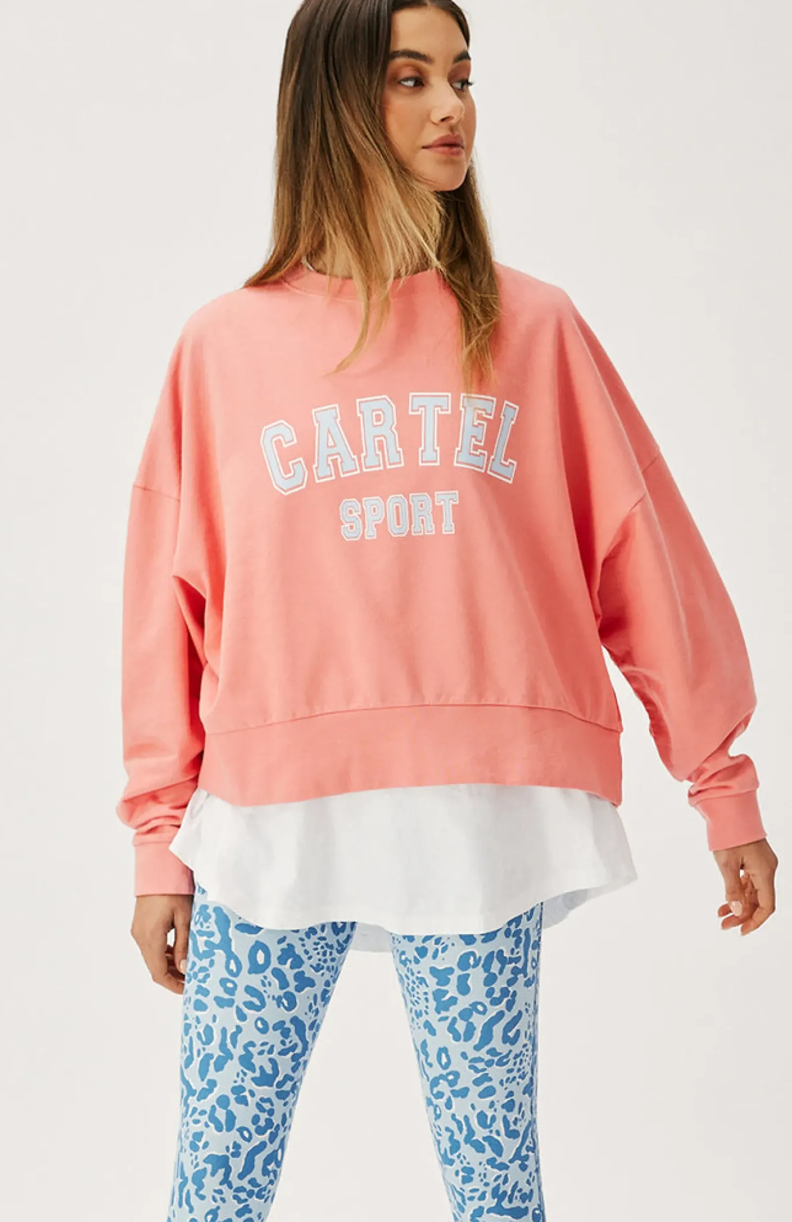 Cartel & Willow Cartel & Willow Ivie Sweater - Guava Hot
