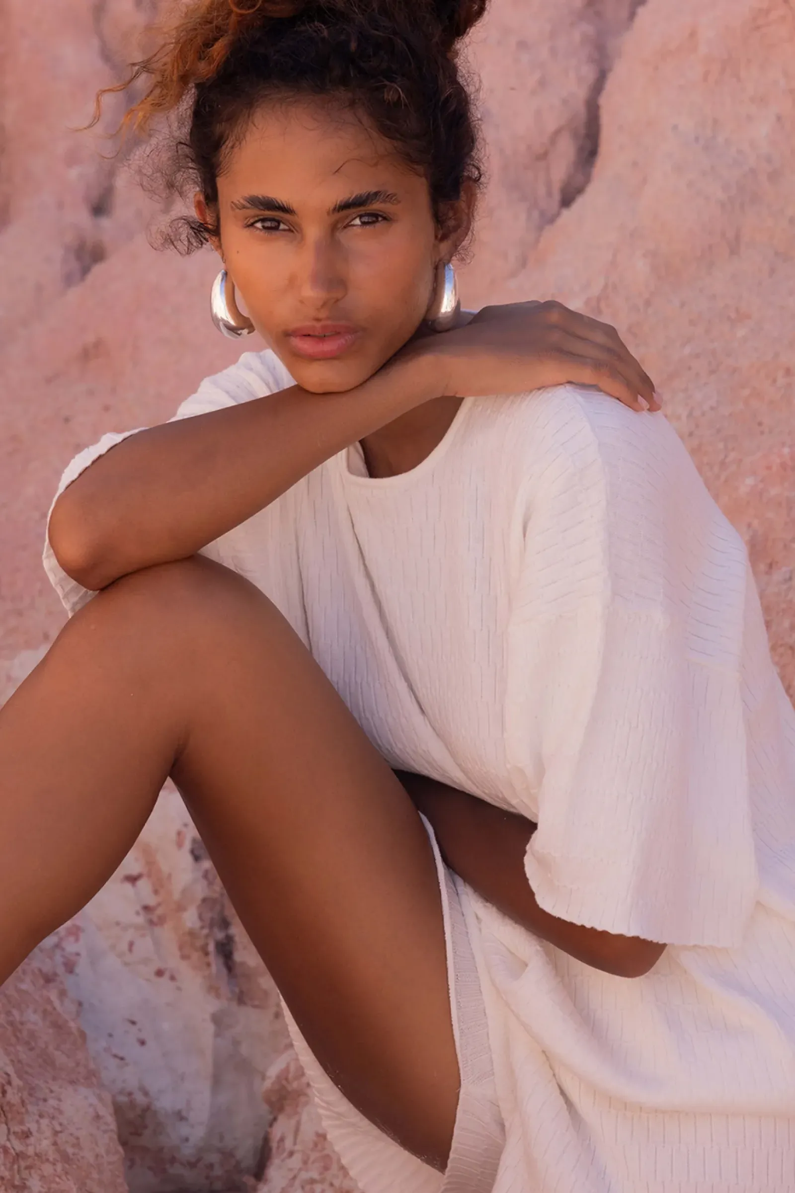 ARCAA  Jude T-Shirt - Cream Discount