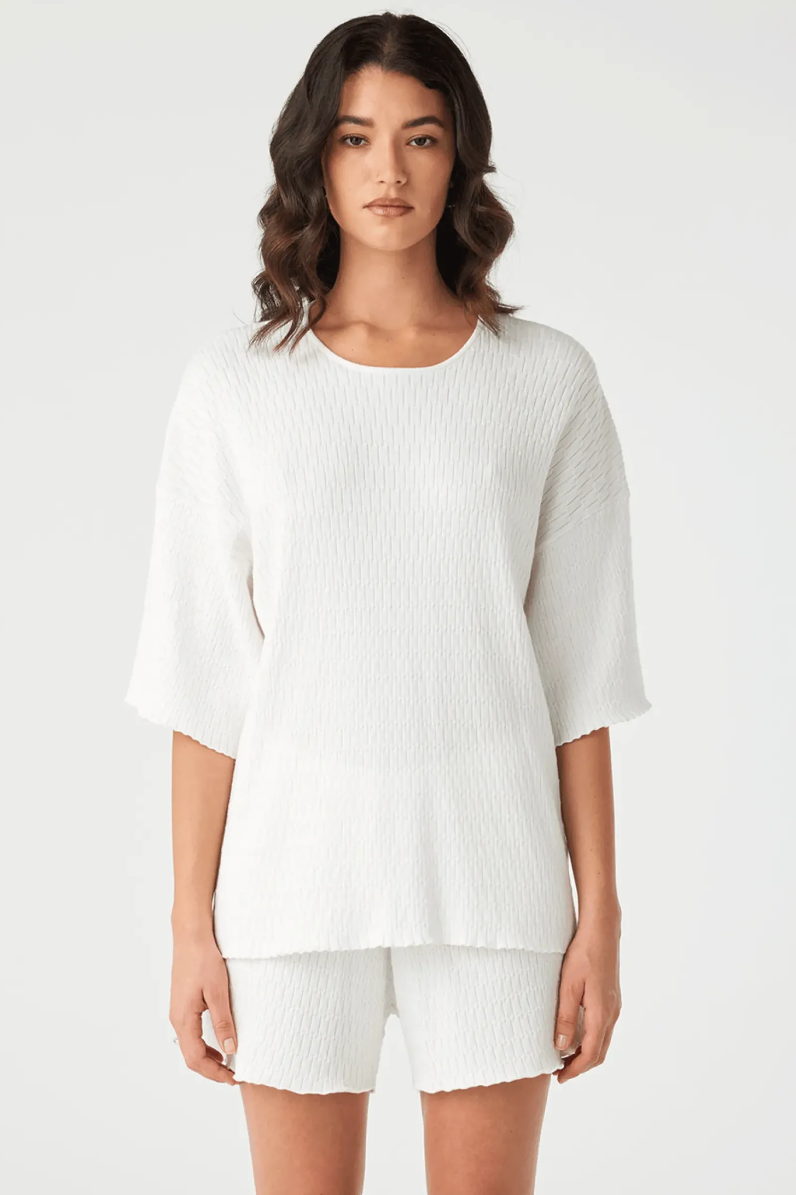 ARCAA Jude T-Shirt - Cream Discount