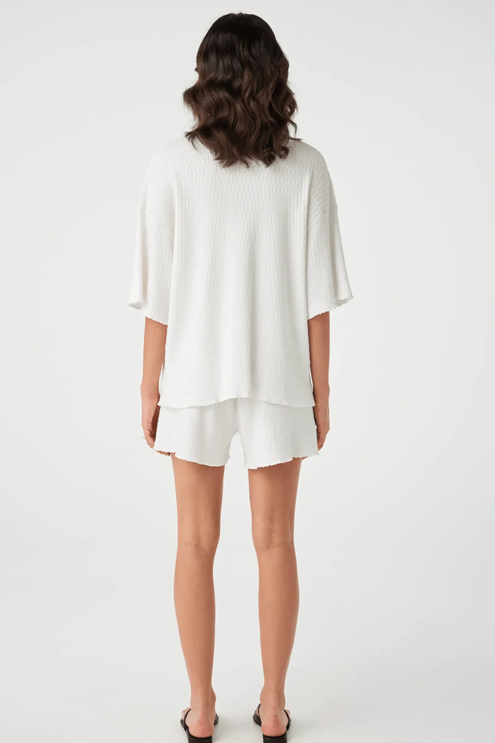 ARCAA Jude T-Shirt - Cream Discount