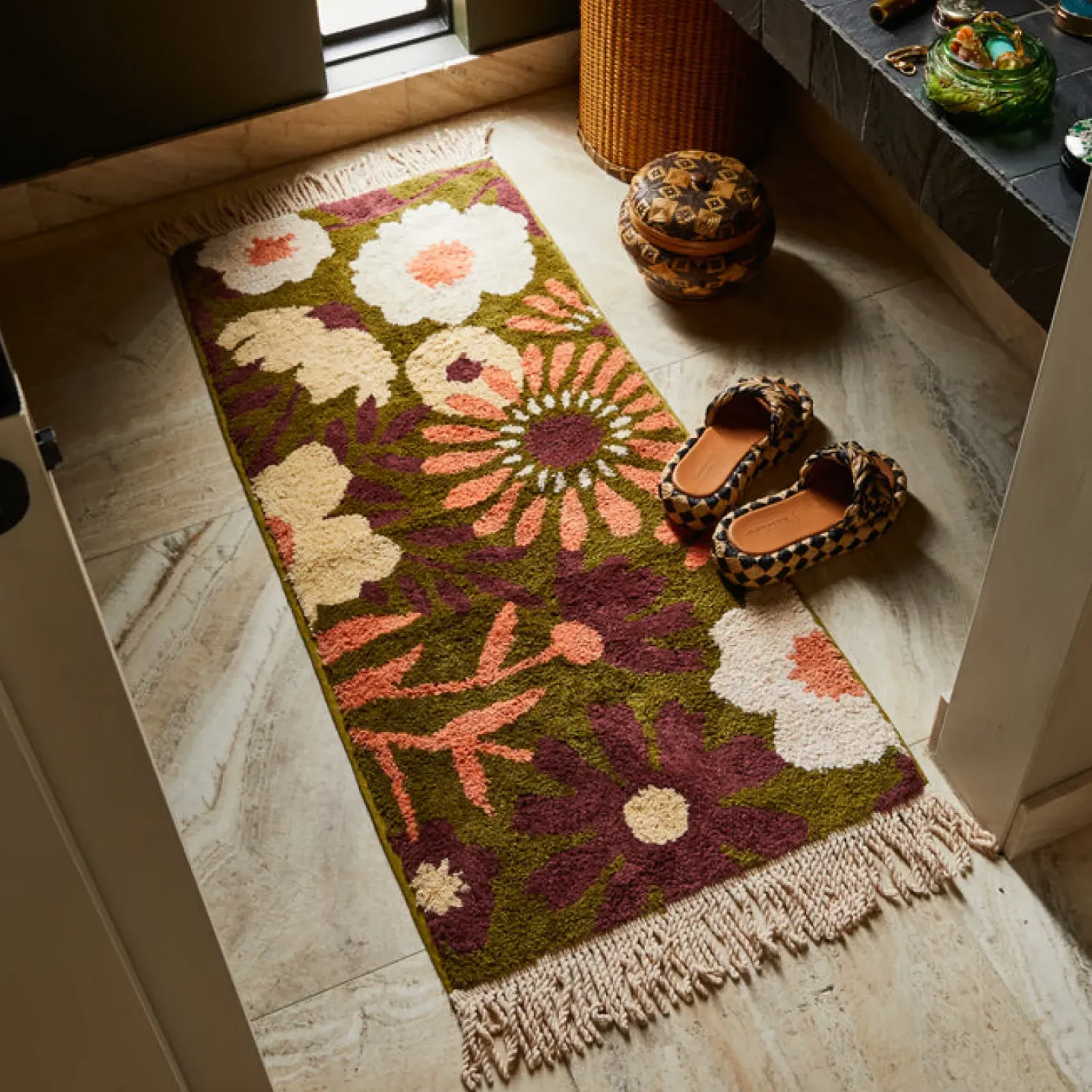 Sage & Clare Sage & Clare Bath Runner - Aja Best