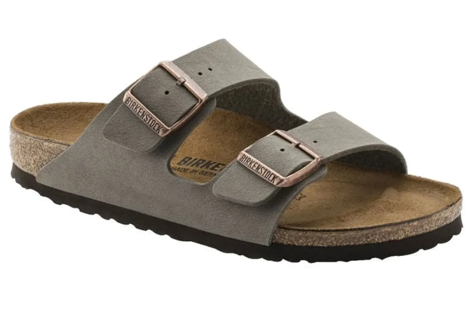 Birkenstock Arizona Stone BirkBuc - Narrow Clearance