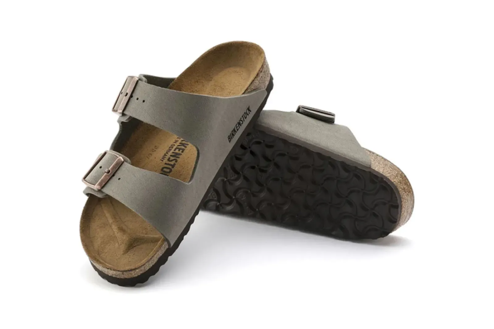 Birkenstock Arizona Stone BirkBuc - Narrow Clearance
