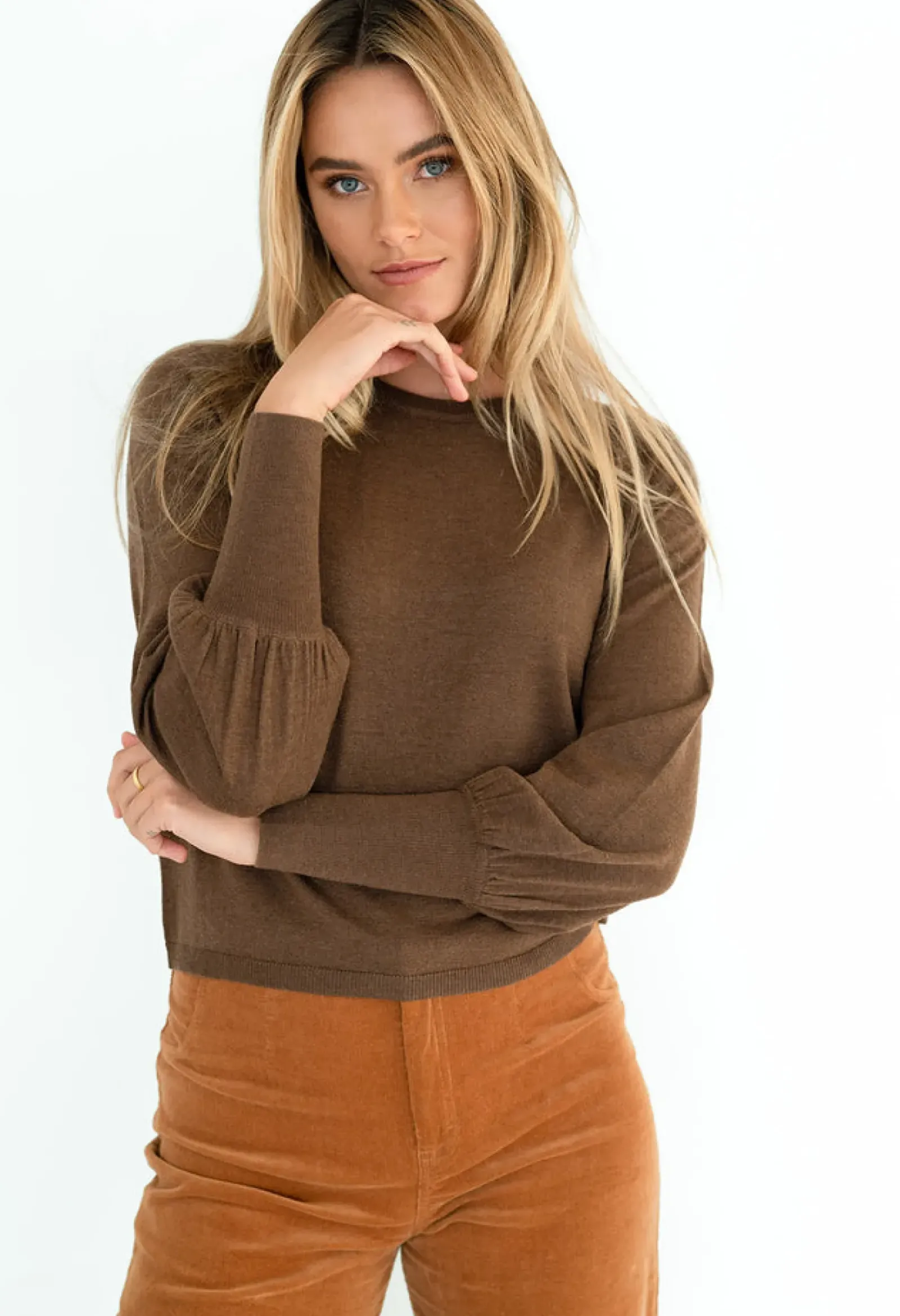 Humidity Chelsea Top - Chocolate New