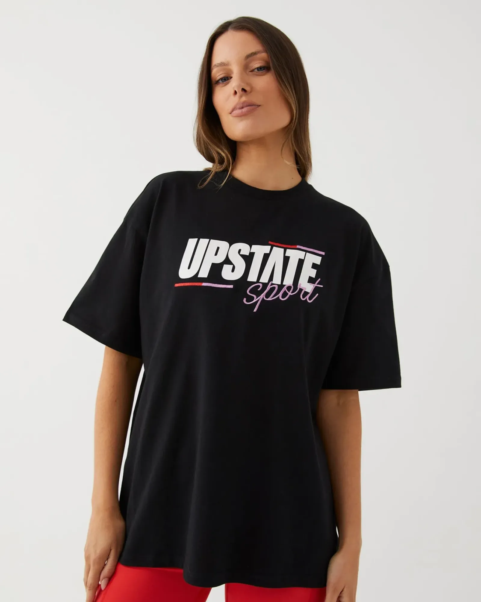 Upstate Hustle Tee- Black Bars Online
