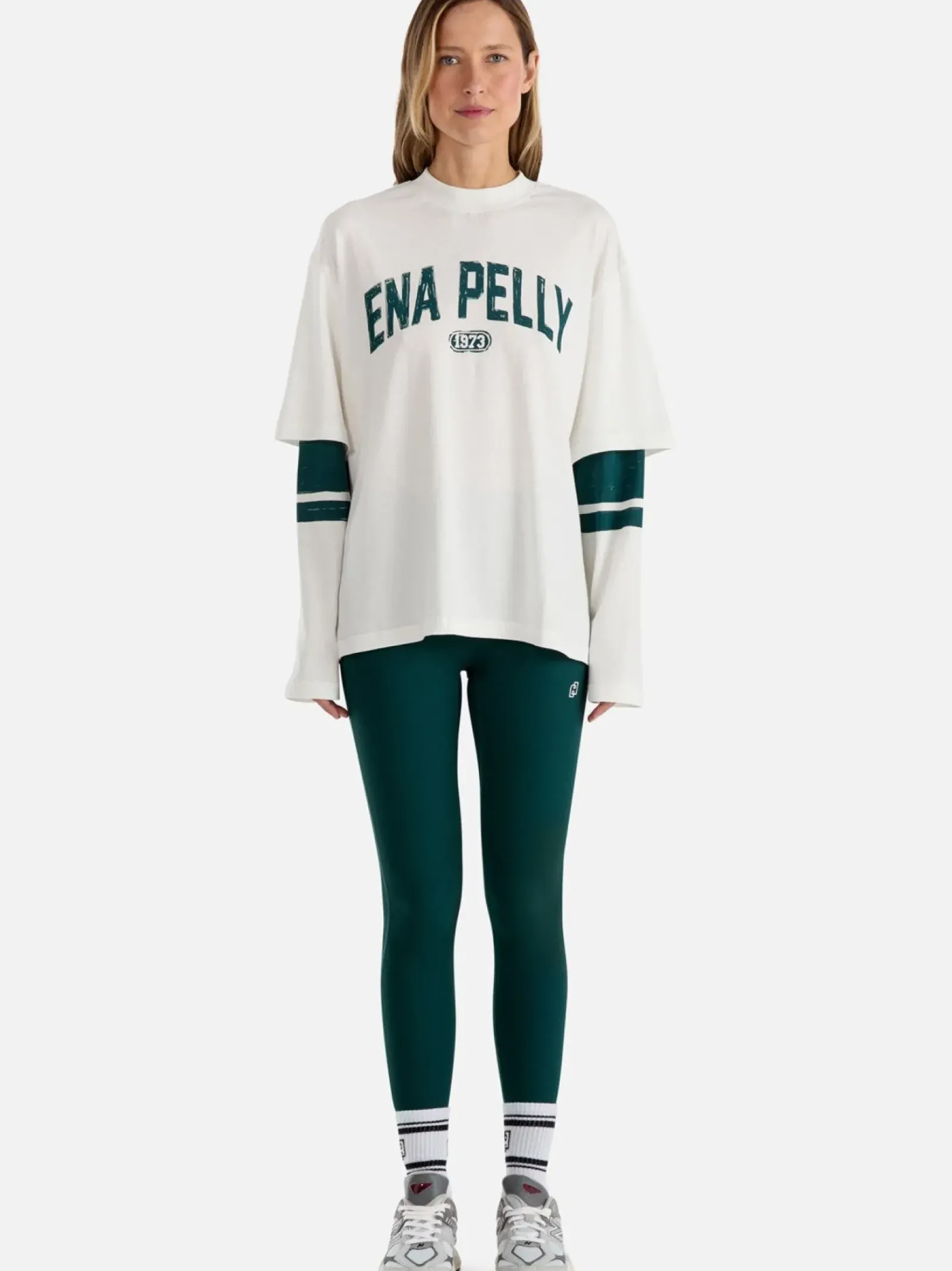 Ena Pelly 73 Long Sleeve Tee - Vintage White Sale