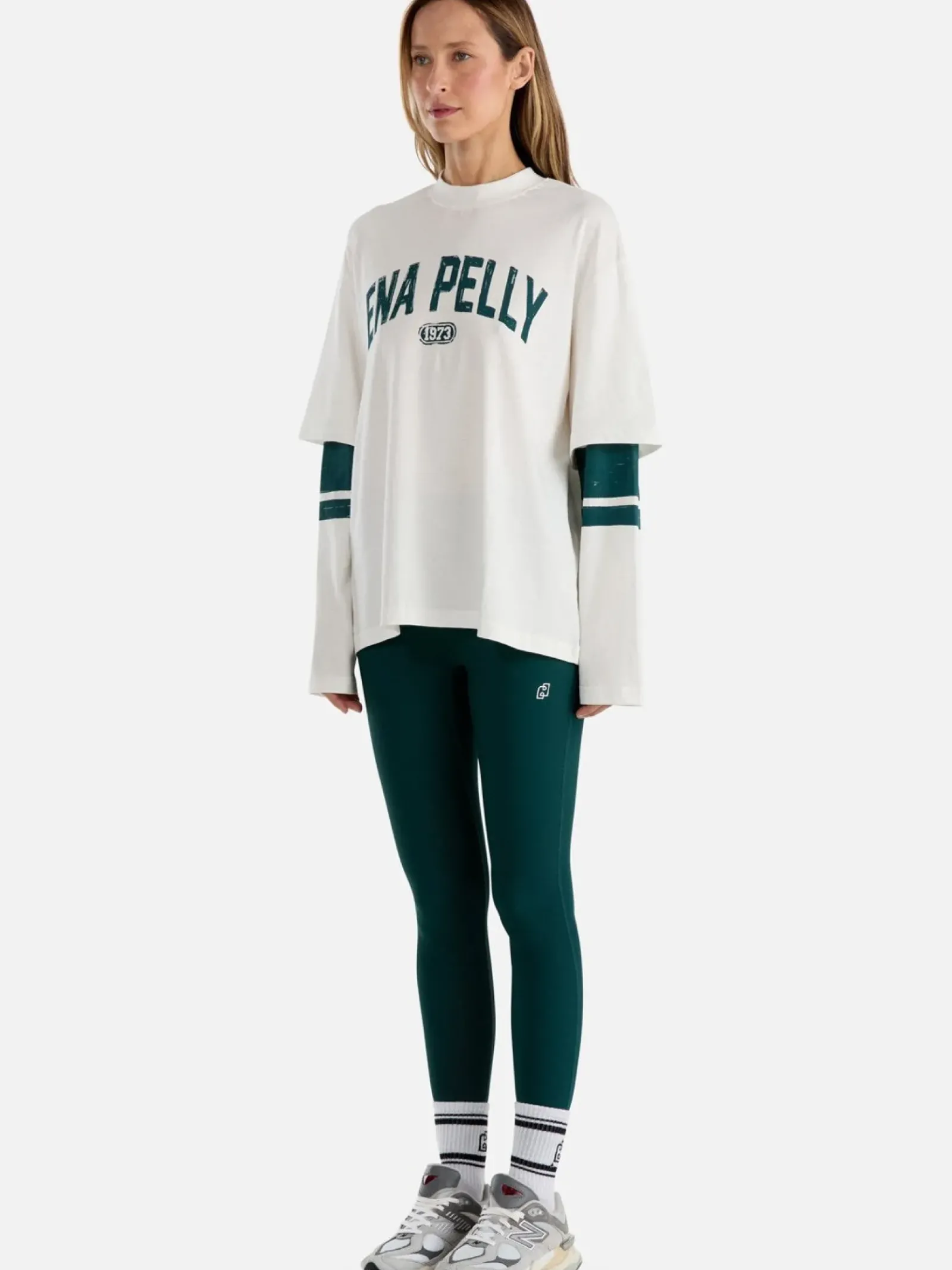 Ena Pelly 73 Long Sleeve Tee - Vintage White Sale