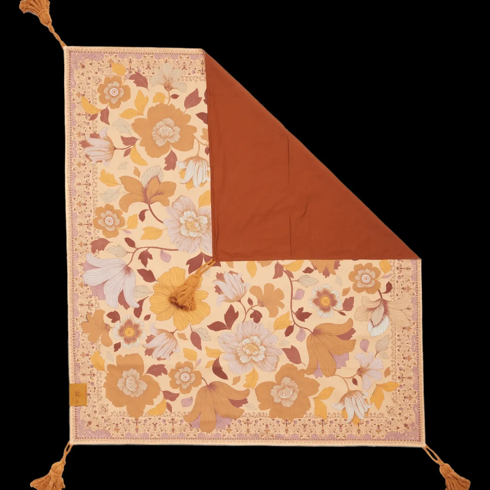 Wandering Folk Picnic Rug - Grande Fleur Dawn Clearance