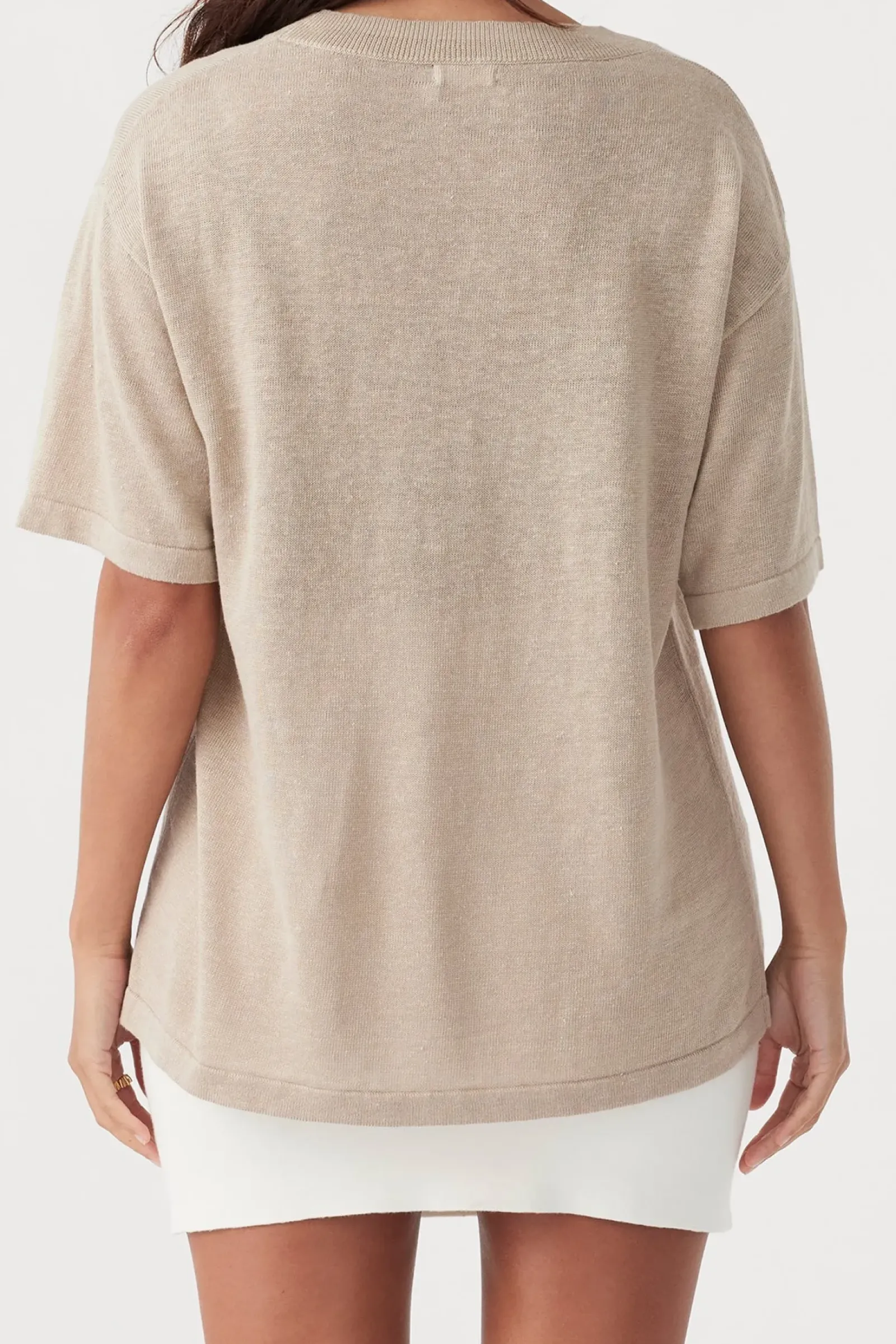 ARCAA Hugo T Shirt - Taupe Sale