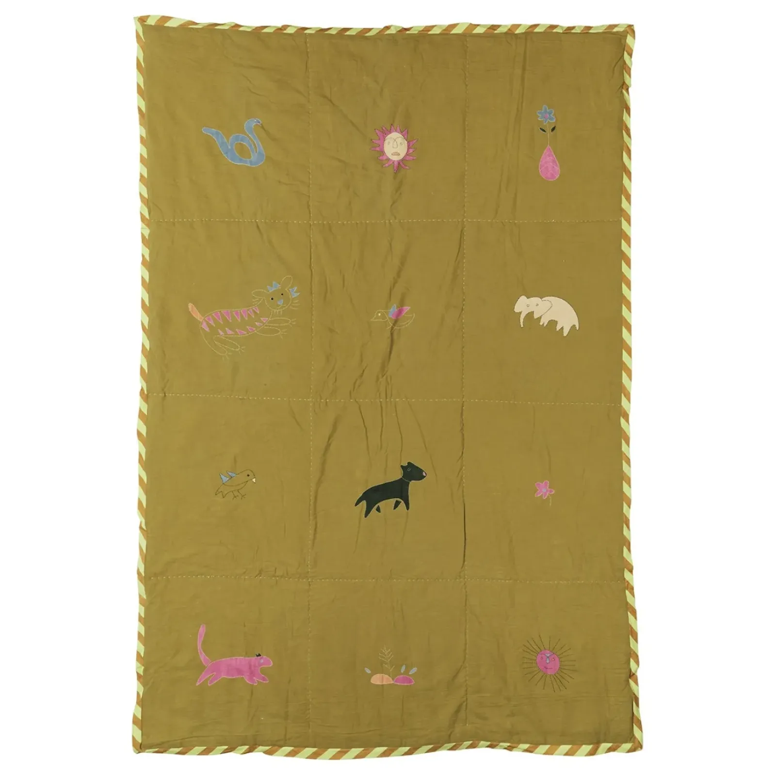 Sage & Clare Sage & Clare Cheadle Kantha Blanket Outlet