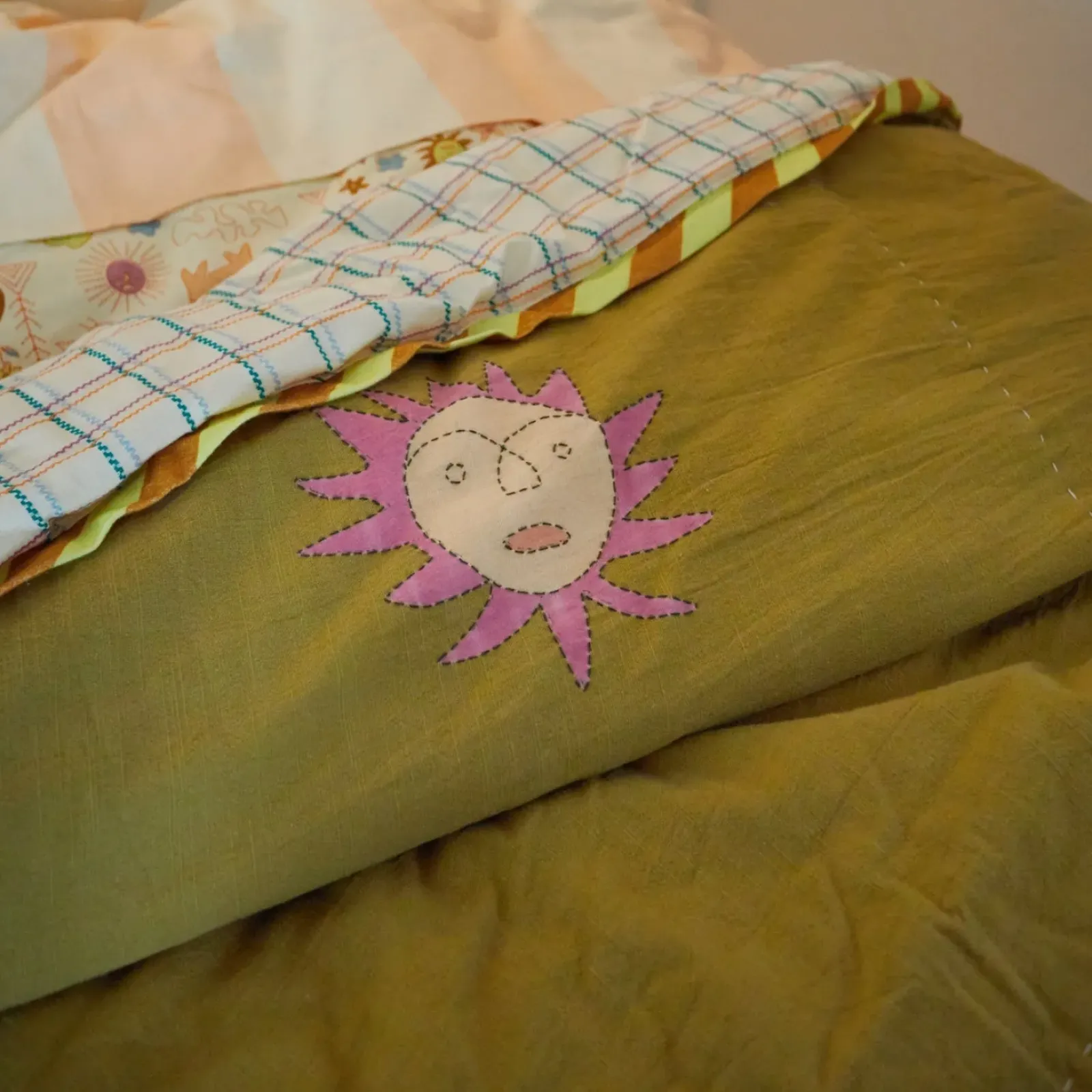 Sage & Clare Sage & Clare Cheadle Kantha Blanket Outlet