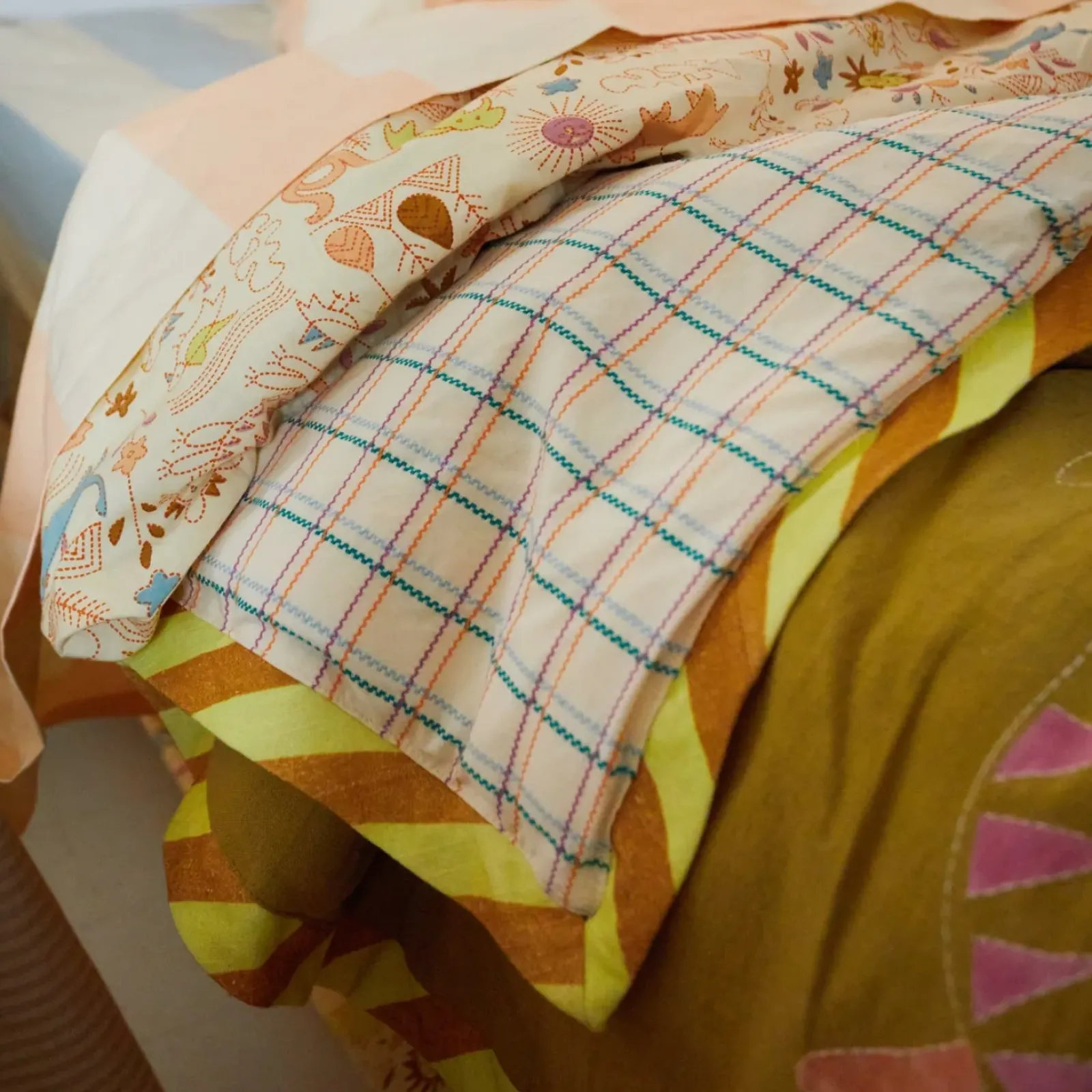 Sage & Clare Sage & Clare Cheadle Kantha Blanket Outlet