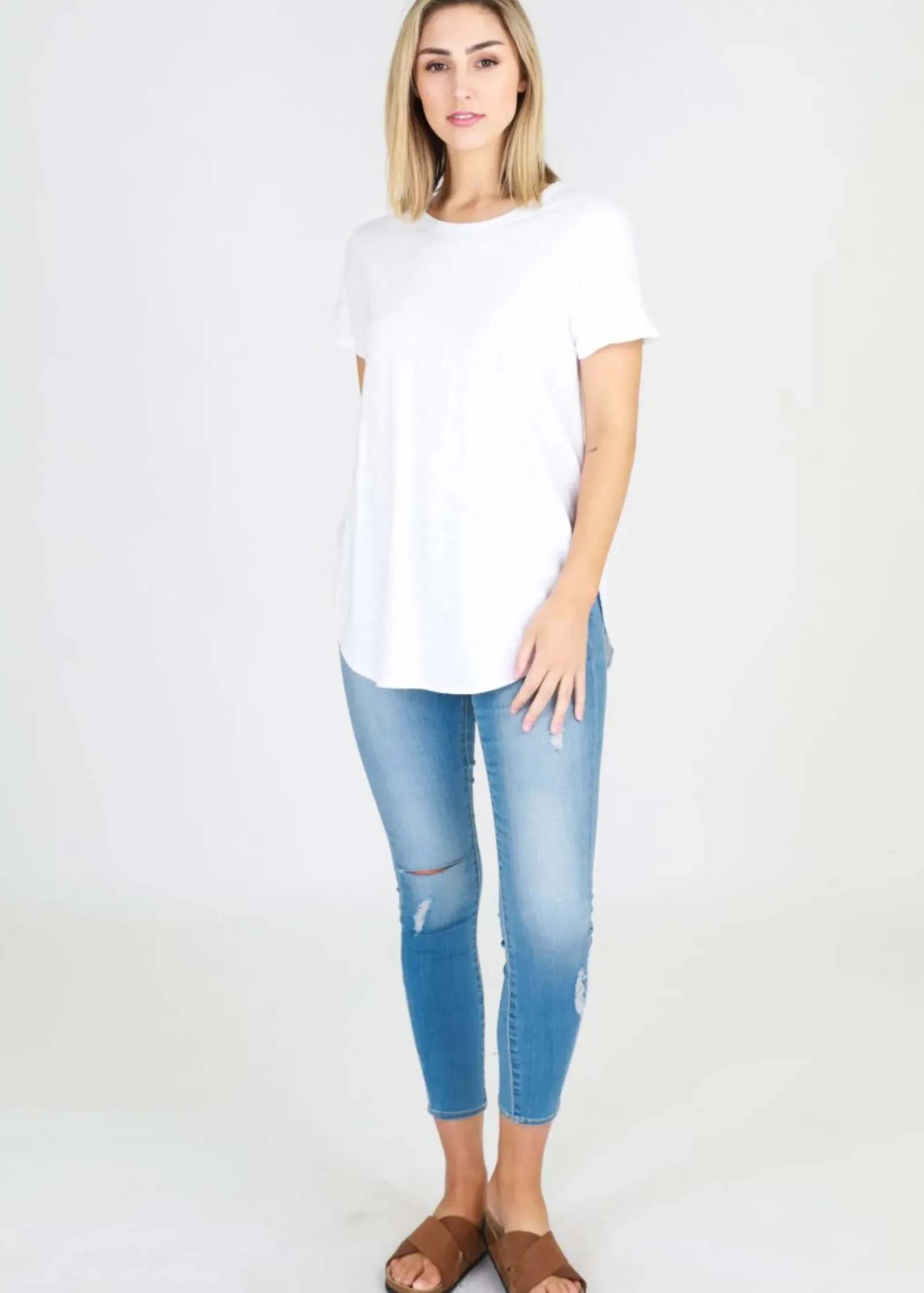 3rd Story Elwood Tee - White Best