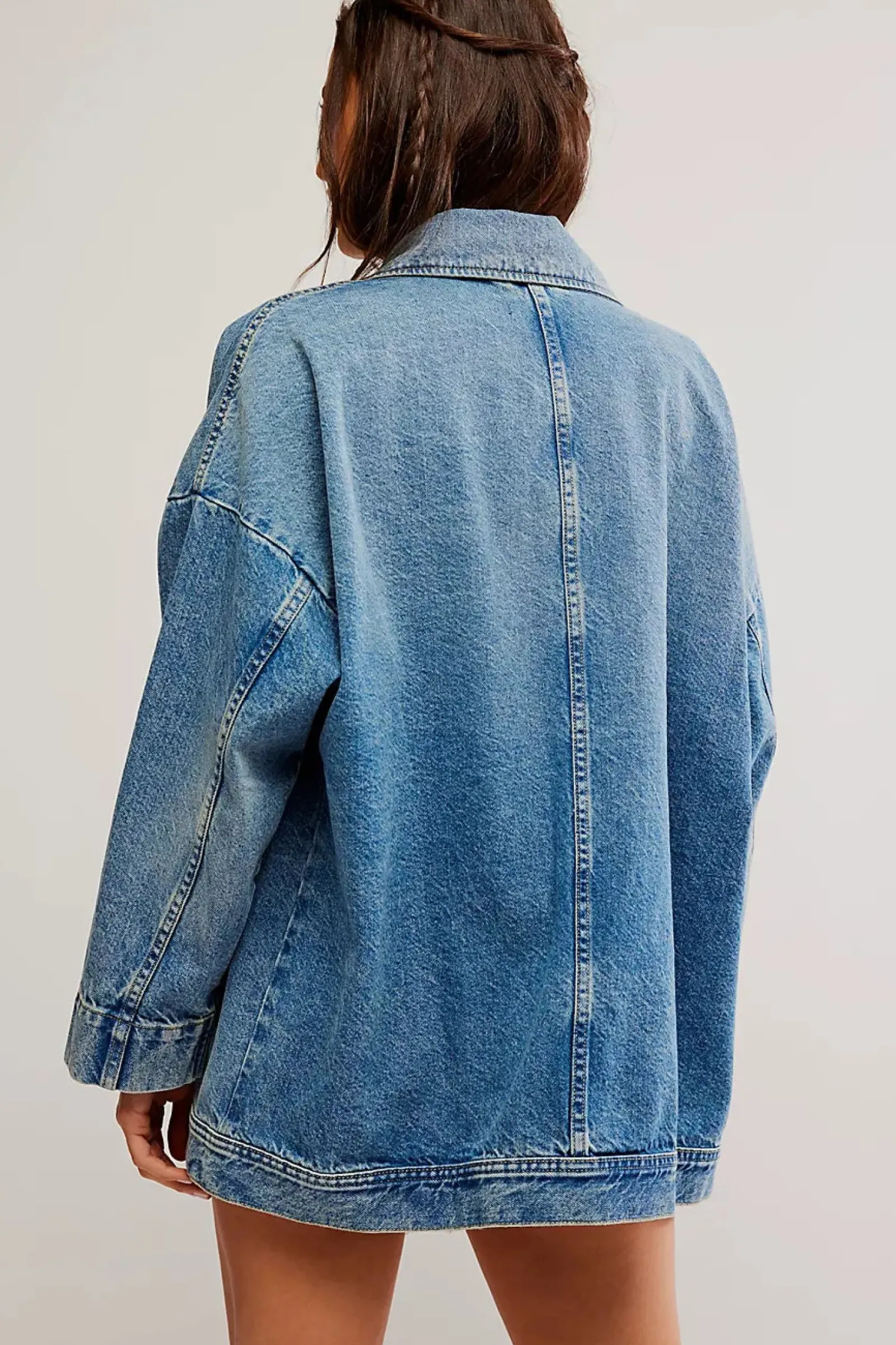 Free People Avery Denim Jacket Hot