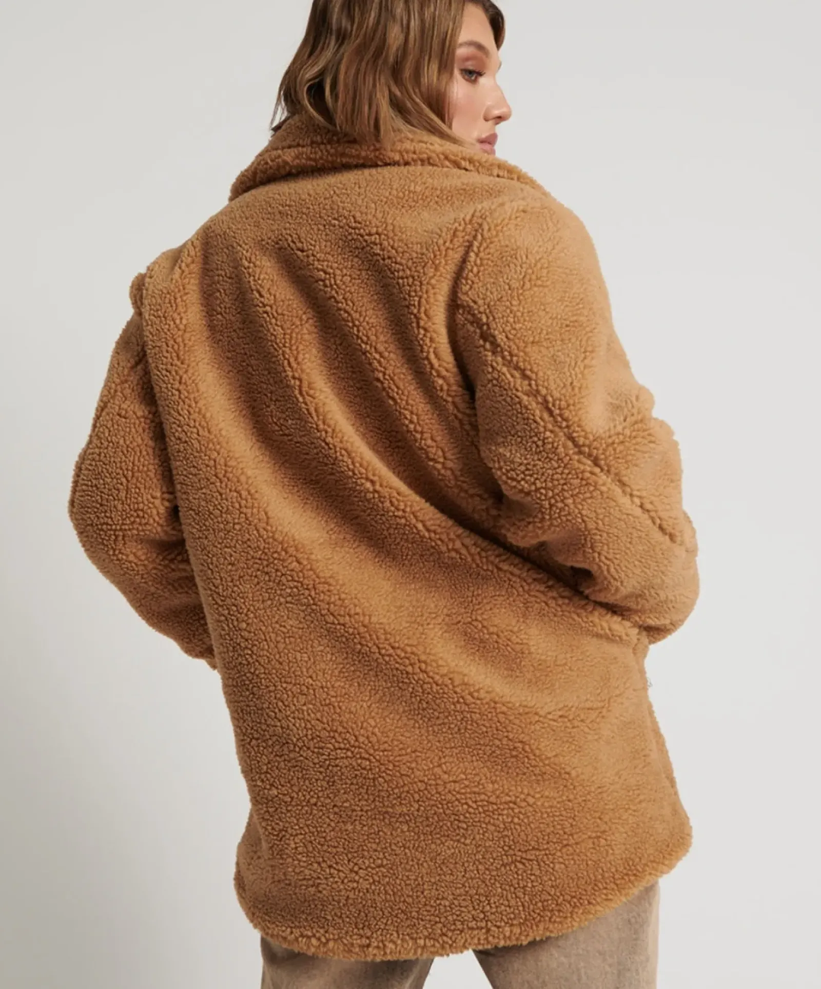 One Teaspoon Tan Teddy Coat Clearance