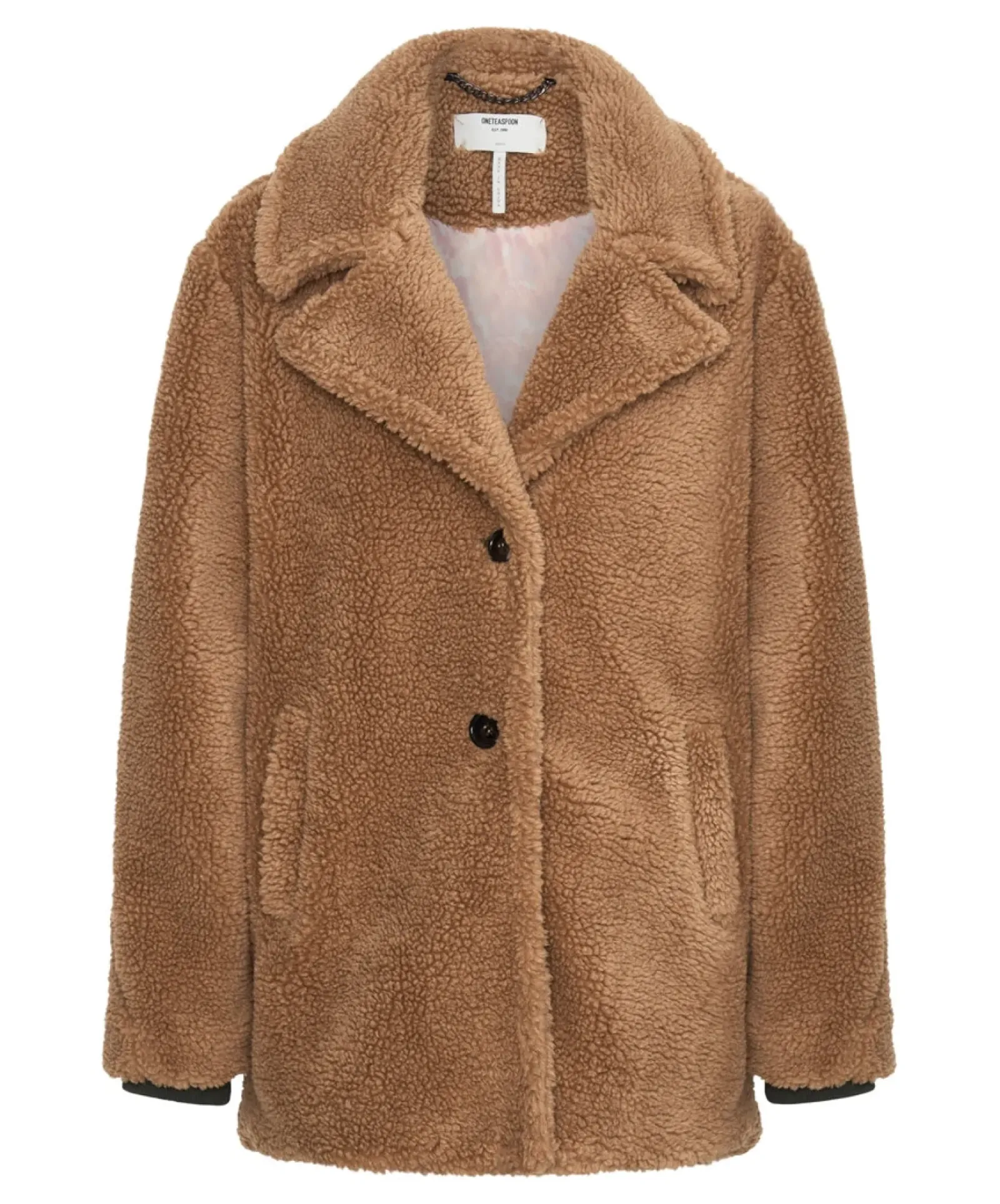 One Teaspoon Tan Teddy Coat Clearance
