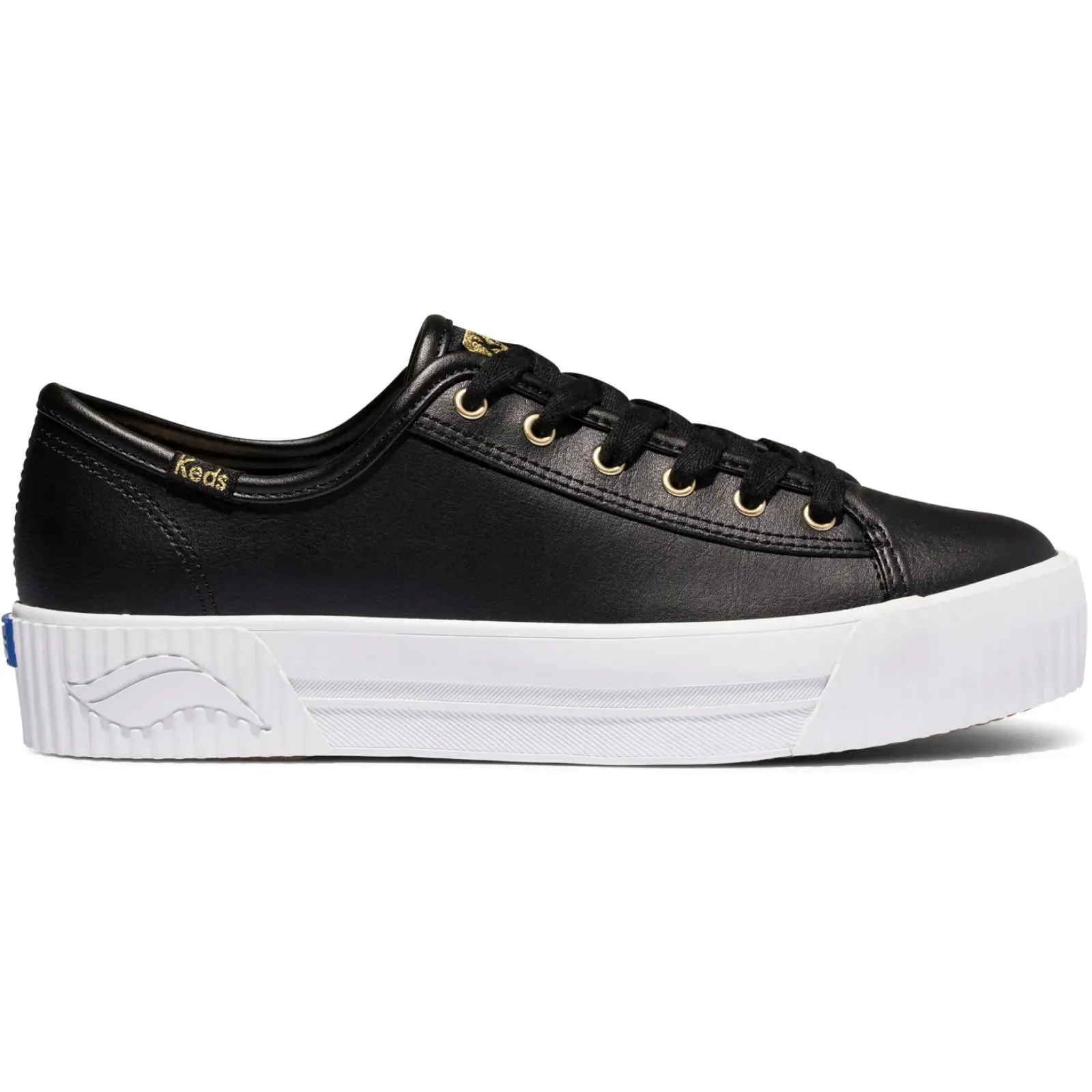 Keds Triple Kick Amp Leather- Black Discount