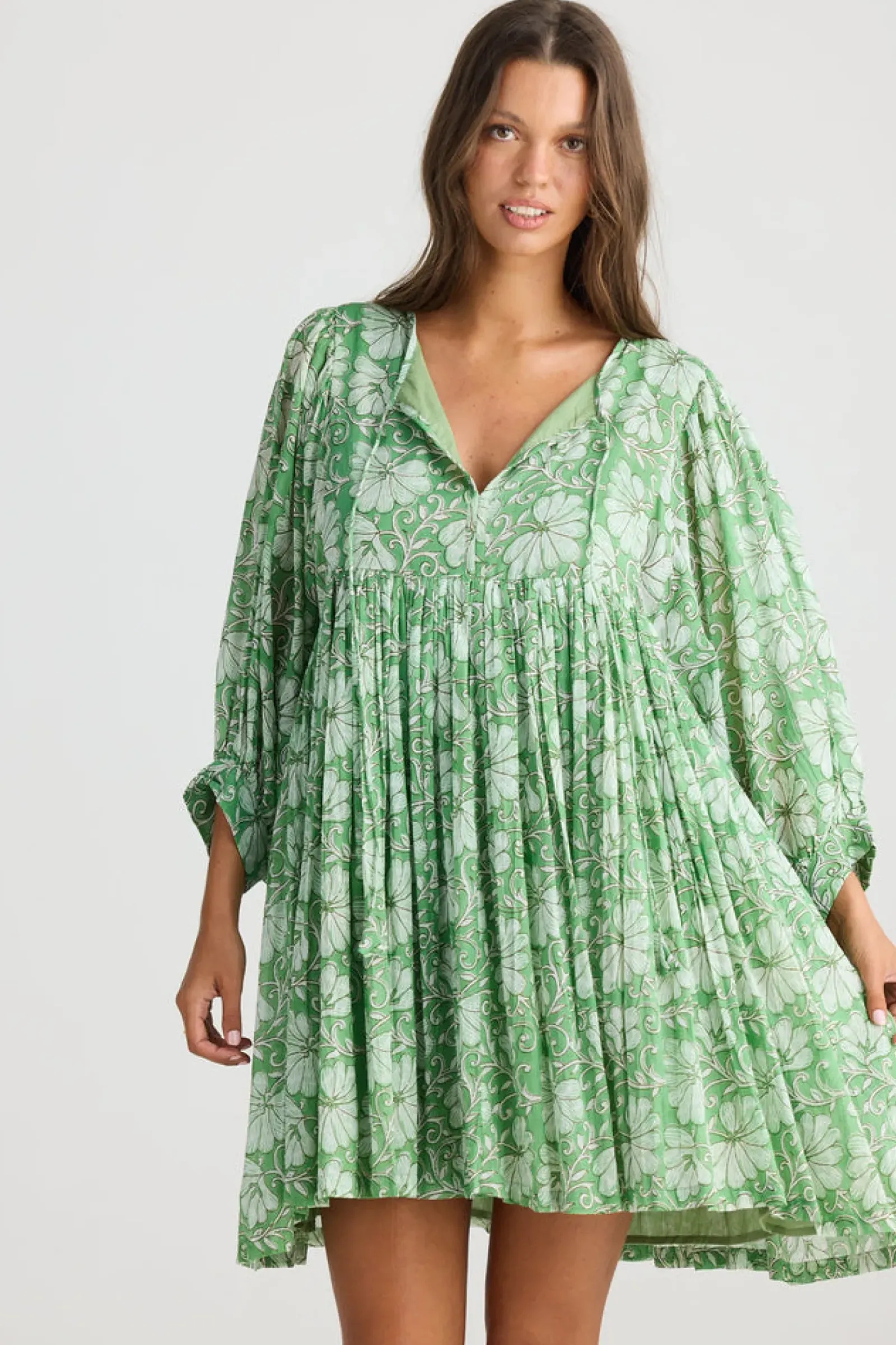 Talisman Wisteria Mini Dress - Apple Blossom Online