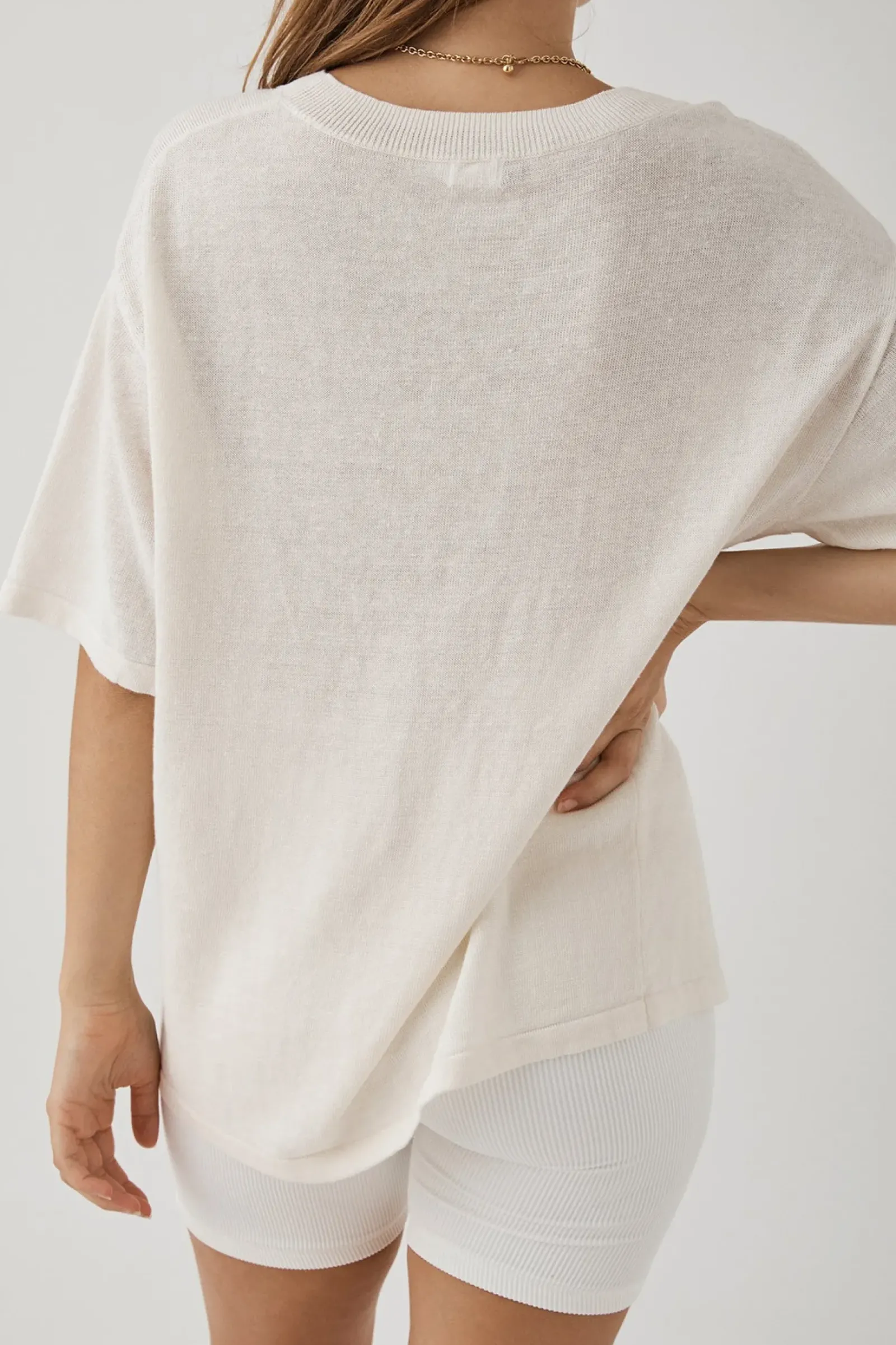 ARCAA Hugo T Shirt - Cream Discount