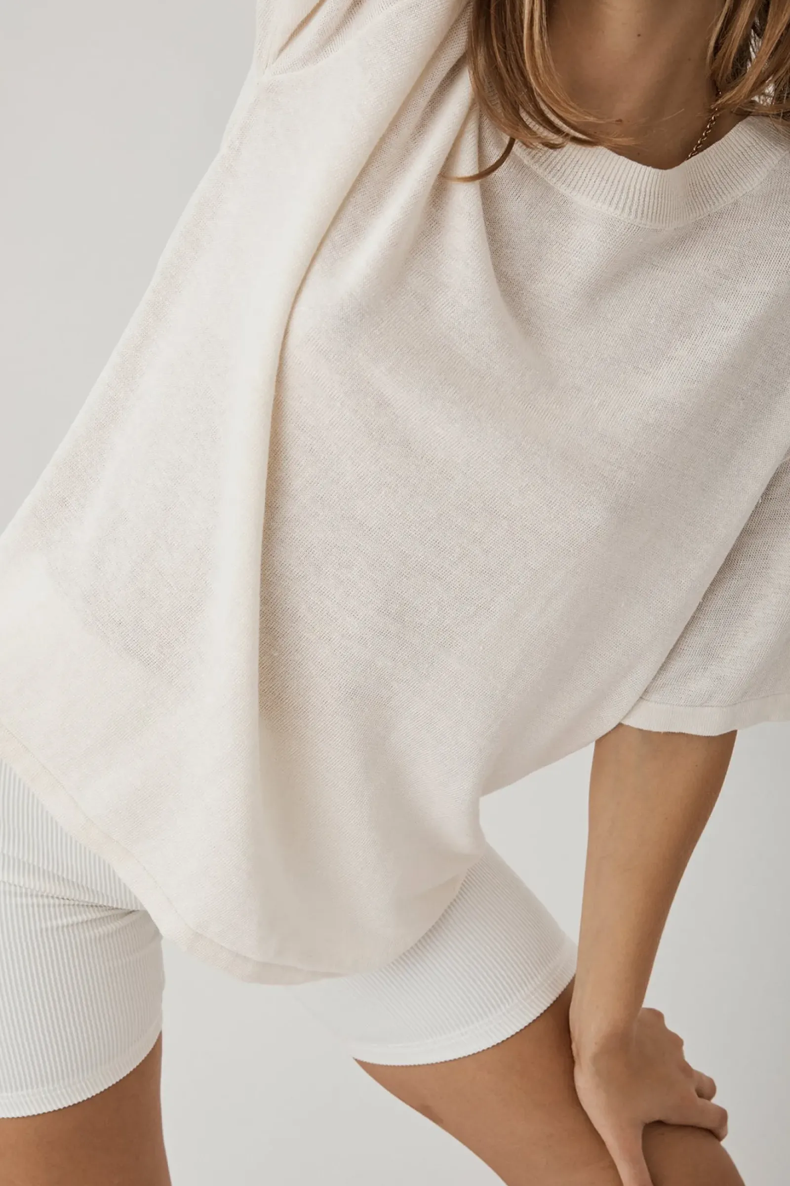 ARCAA Hugo T Shirt - Cream Discount