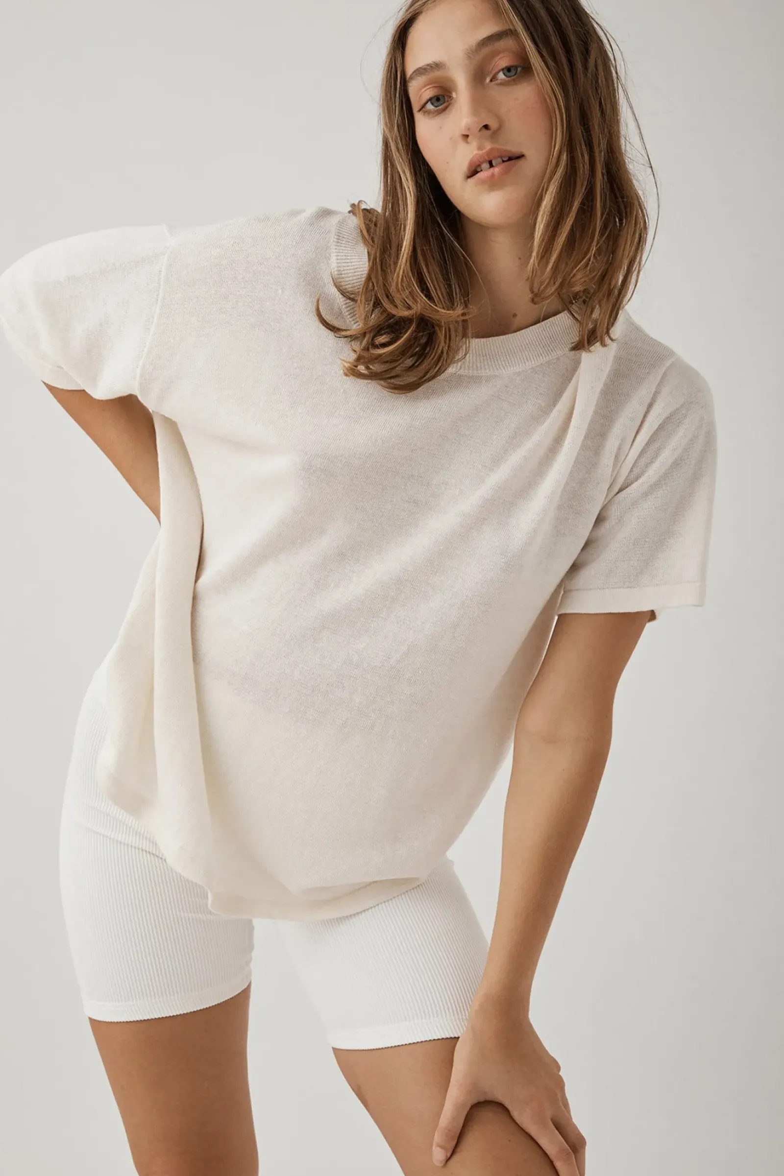 ARCAA Hugo T Shirt - Cream Discount