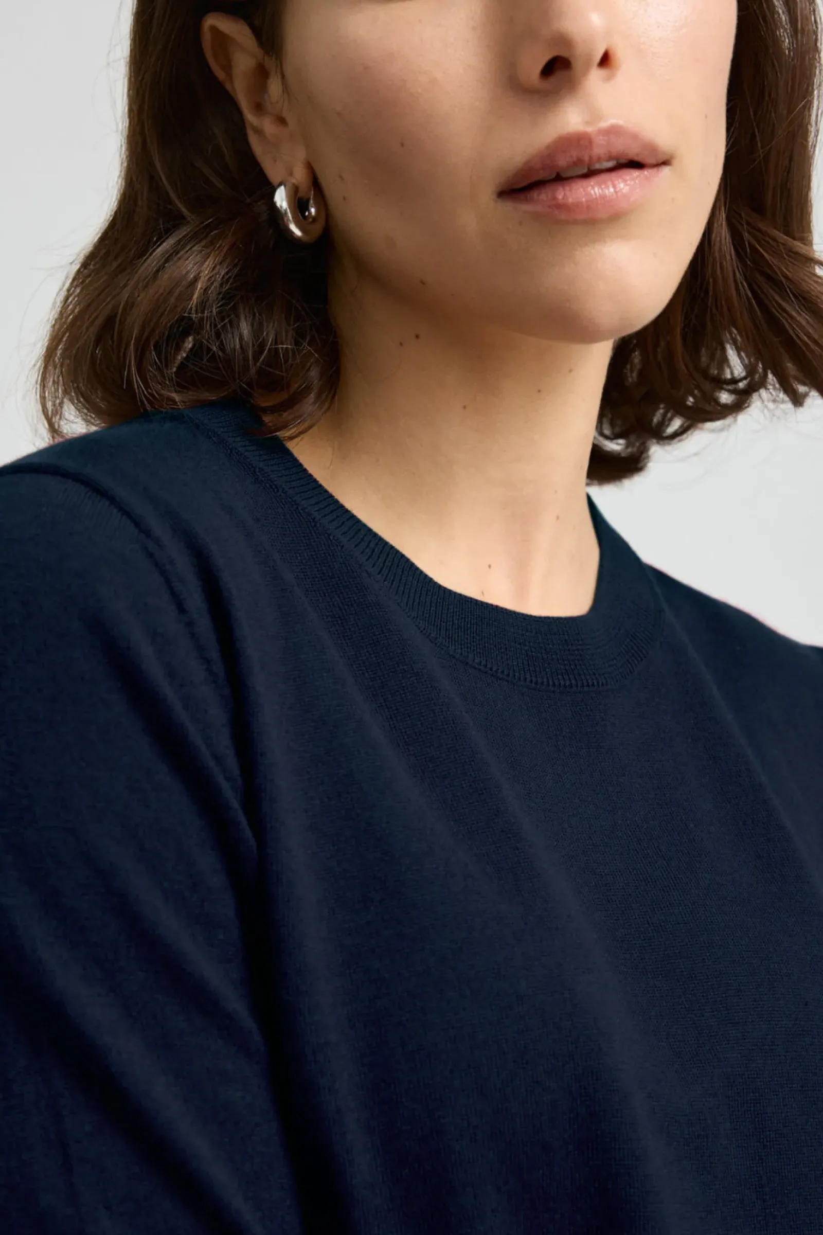 Toorallie Fine Merino Crew - Navy Online