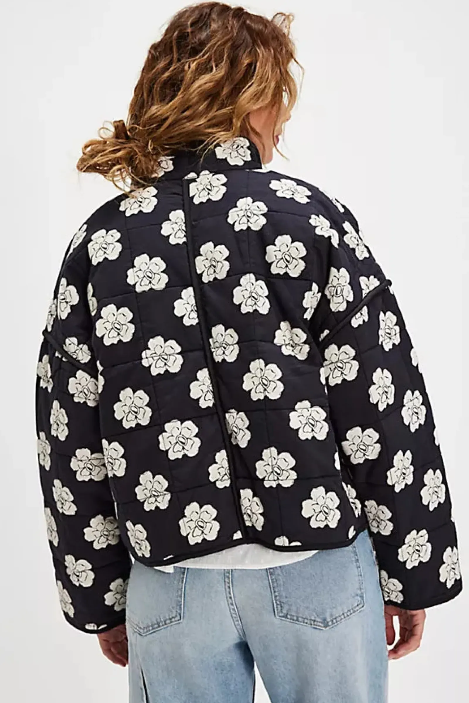 Free People Chloe Jacket - Night Blooms Best