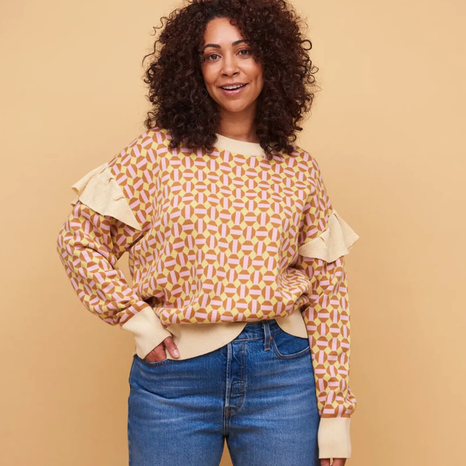 Not specified Sage & Clare Padiham Knit Sweater Hot