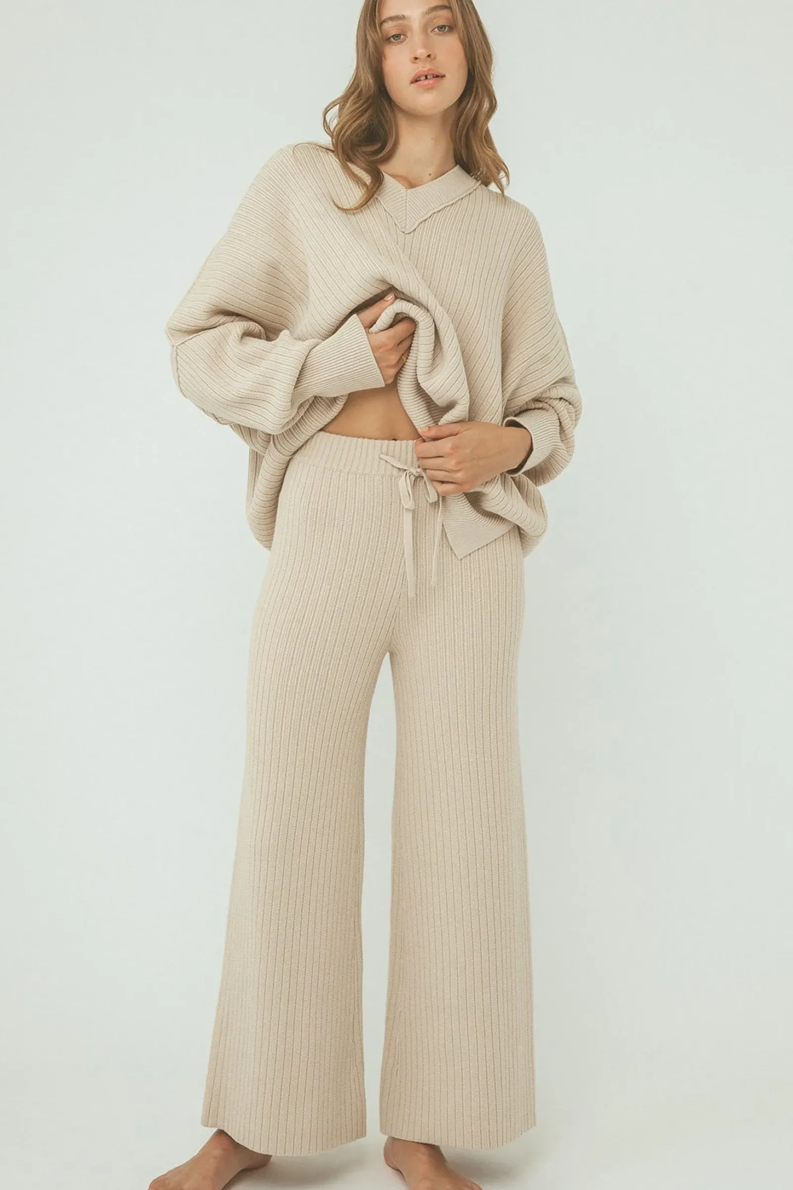 ARCAA Vera Knit Pants - Sand Sale