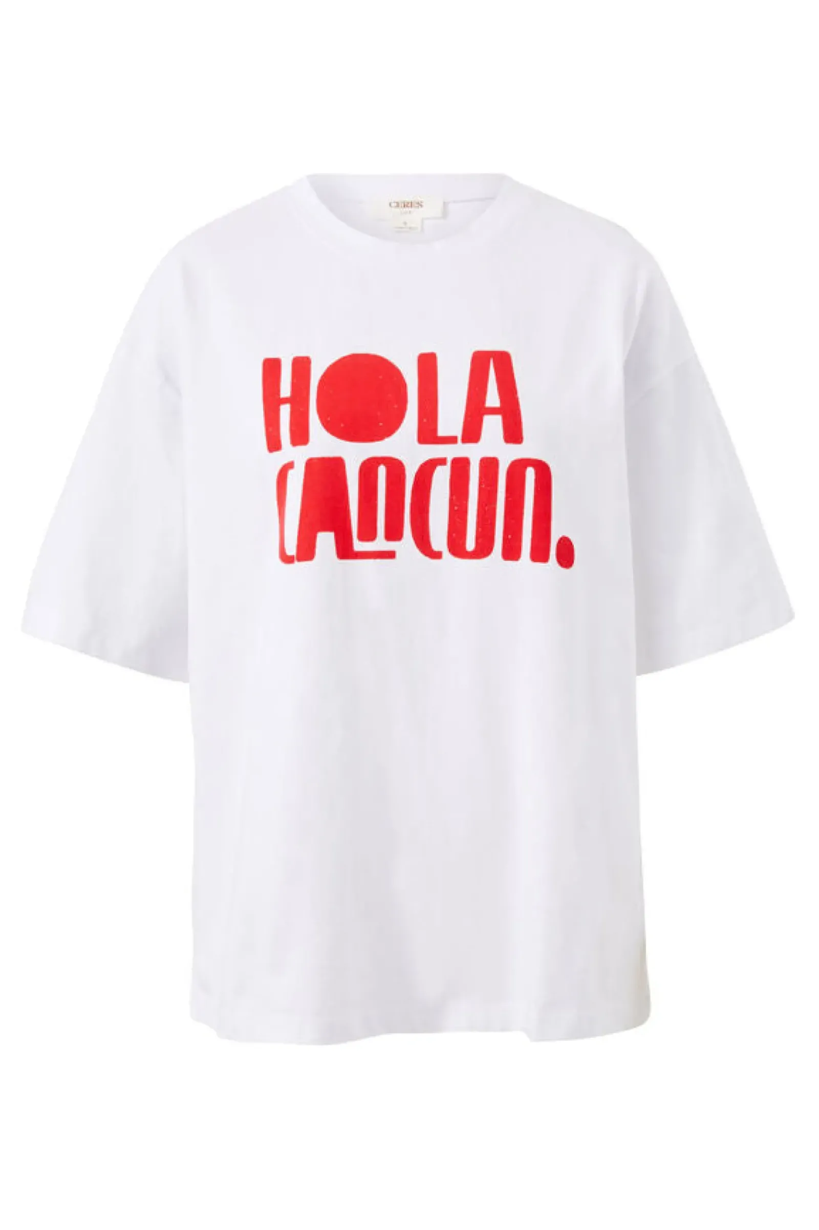 Ceres Life Boyfriend Tee - Hola Cancun Heritage Red Online