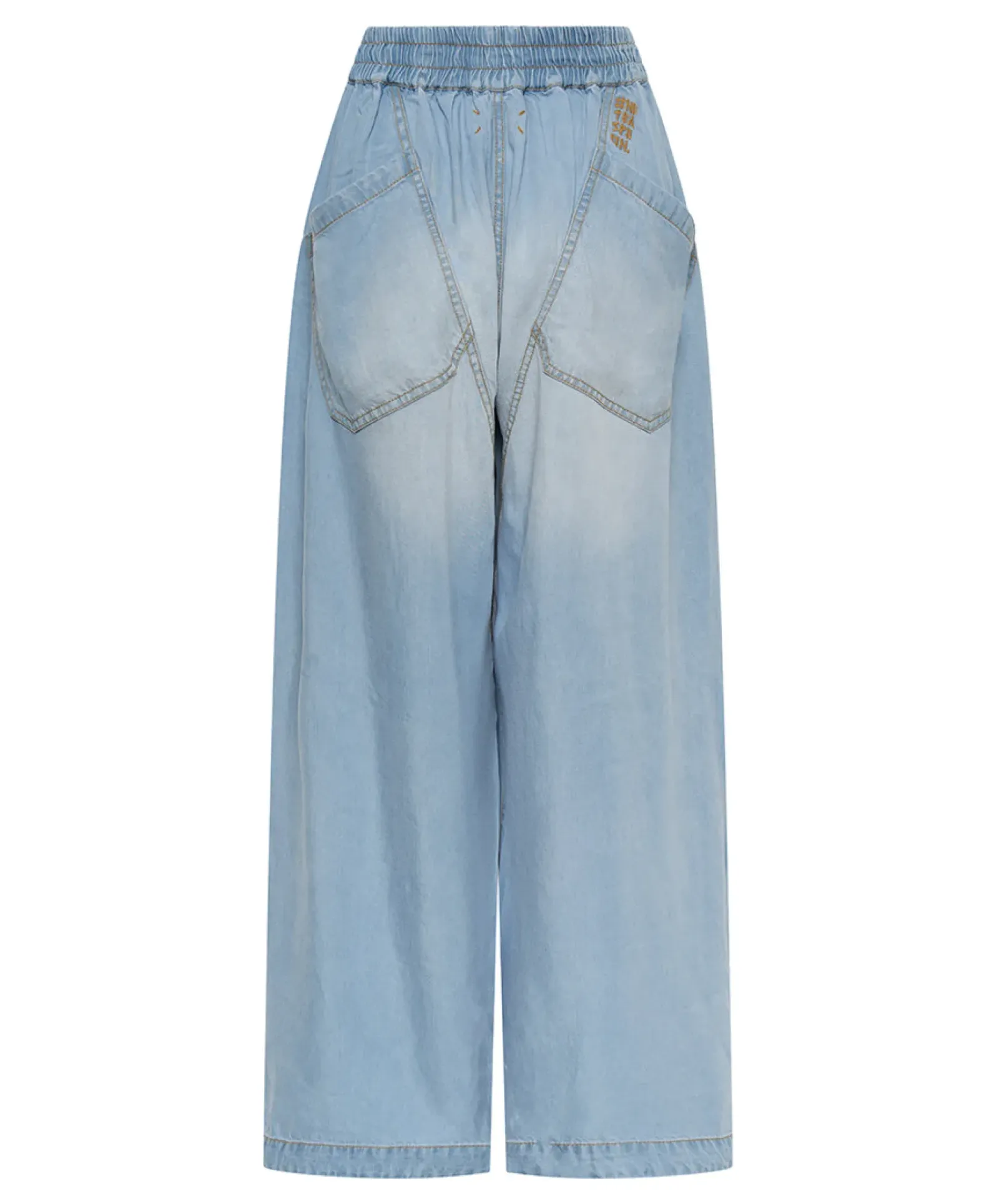 One Teaspoon Tencel Parachute Pants - Soft Blue Sale