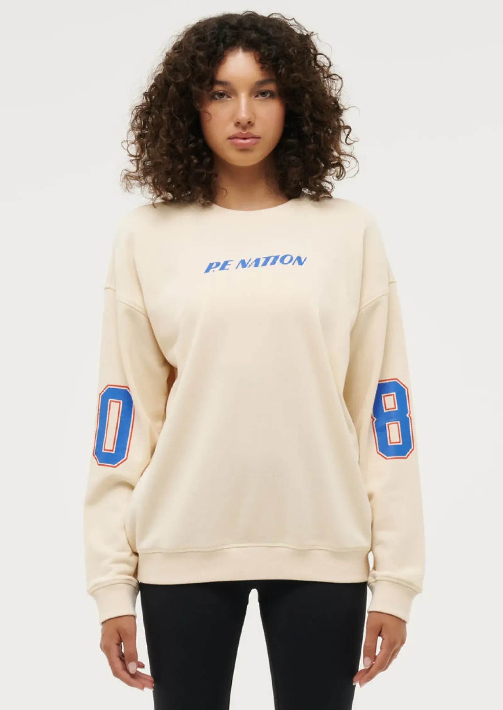 P.E Nation Rematch Sweat - Pearled Ivory Fashion