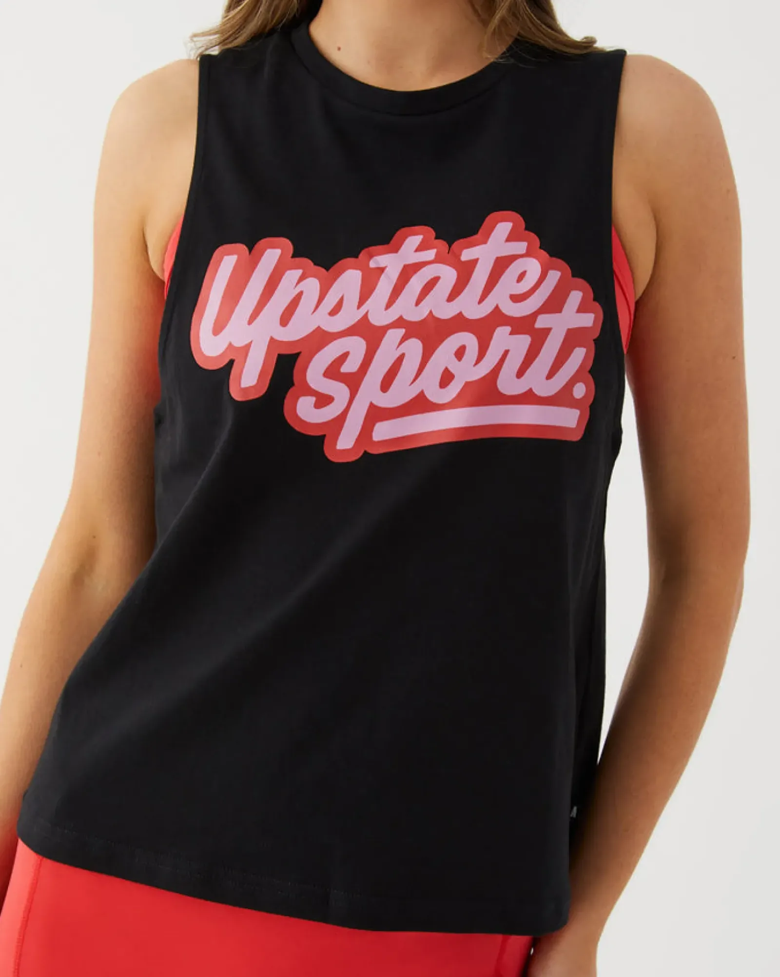 Upstate Unwind Tank- Black Bubble Best