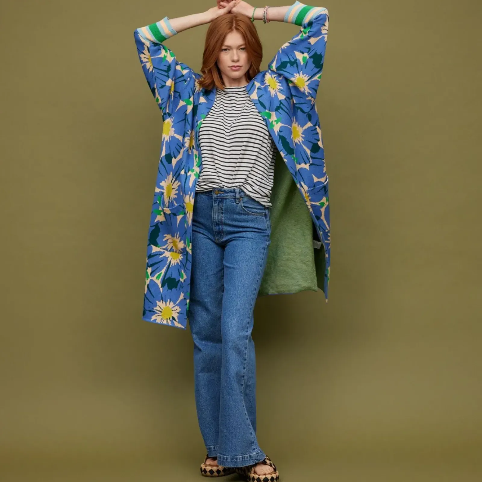 Sage & Clare Sage & Clare Berkeley Jacquard Robe Hot