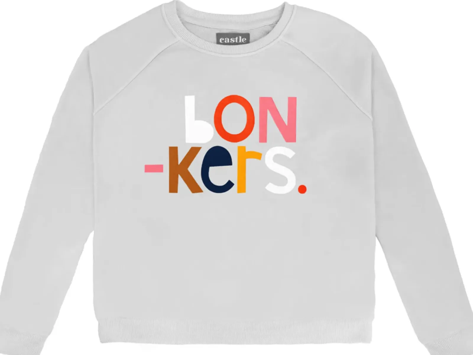 Castle and Things Bonkers Sweater - Iced Grey Clearance