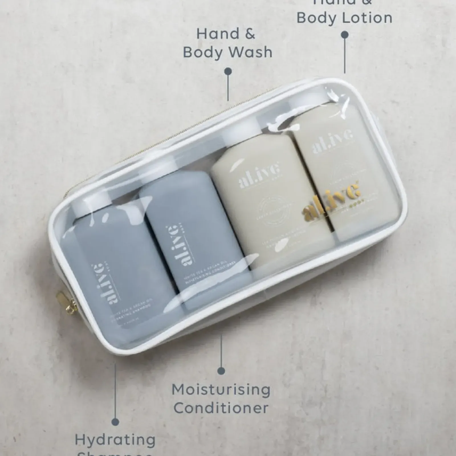Al.ive Hair & Body Travel Pack Clearance