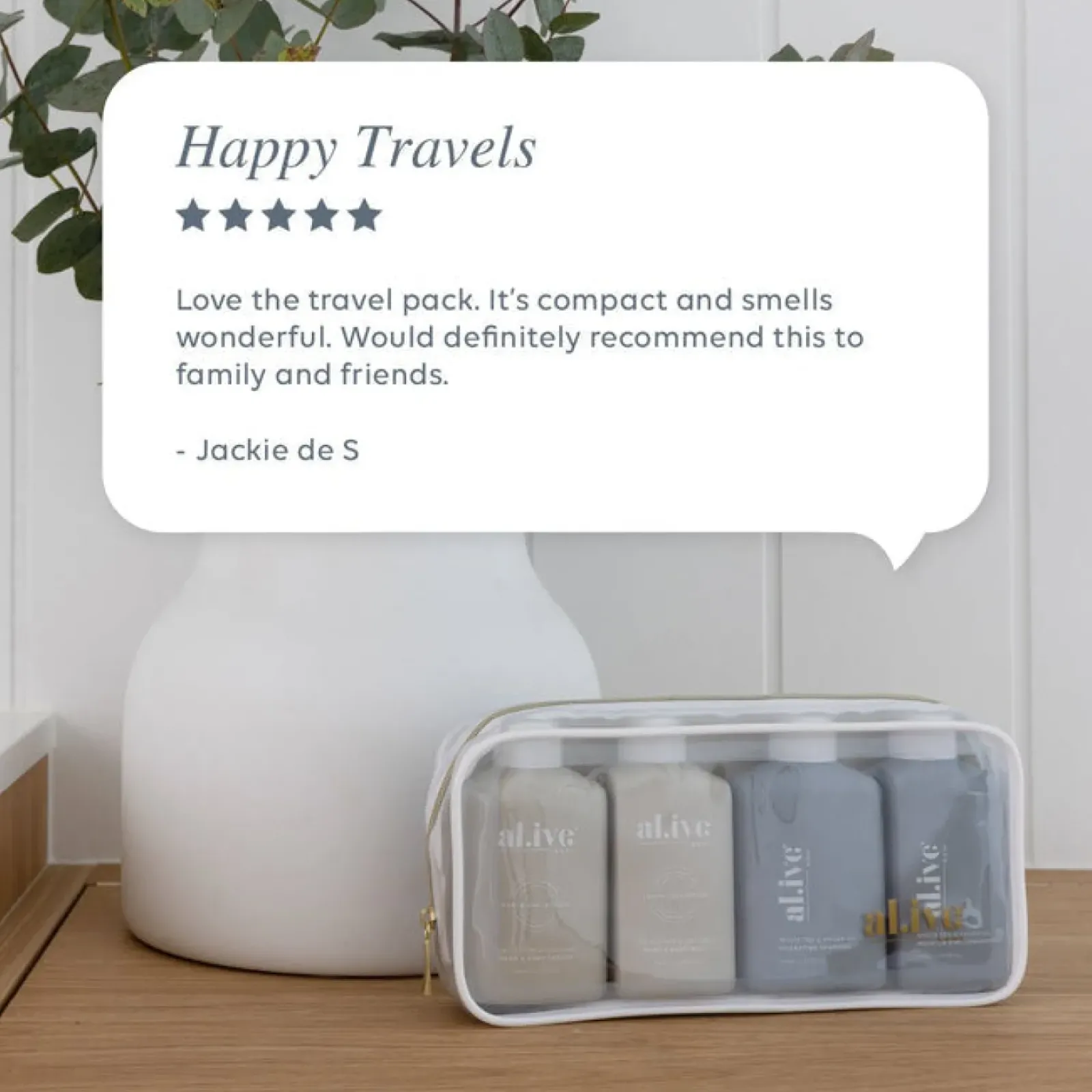 Al.ive Hair & Body Travel Pack Clearance