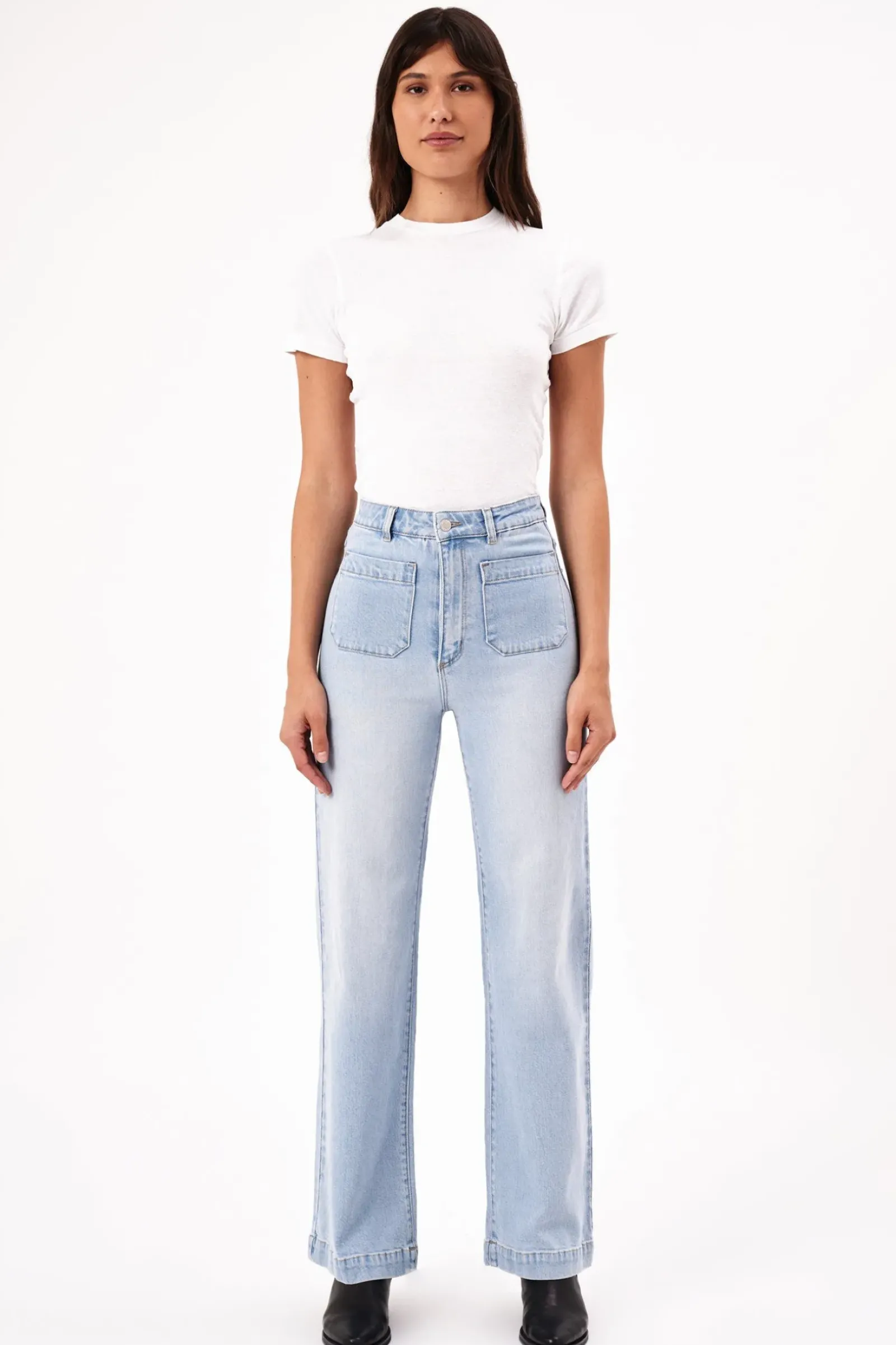 Rolla's Rolla's Sailor Long Jean Sophie- Light Blue Clearance