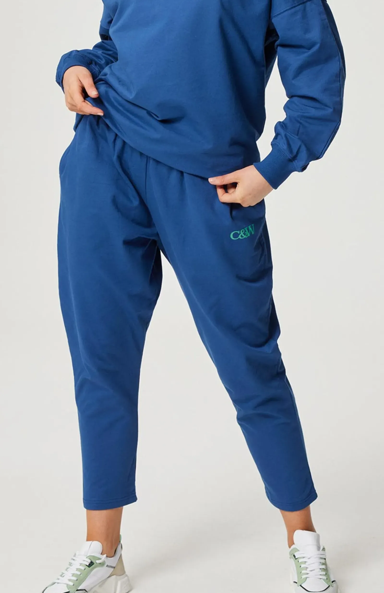 Cartel & Willow Cartel & Willow Eddie Pant - French Navy Best