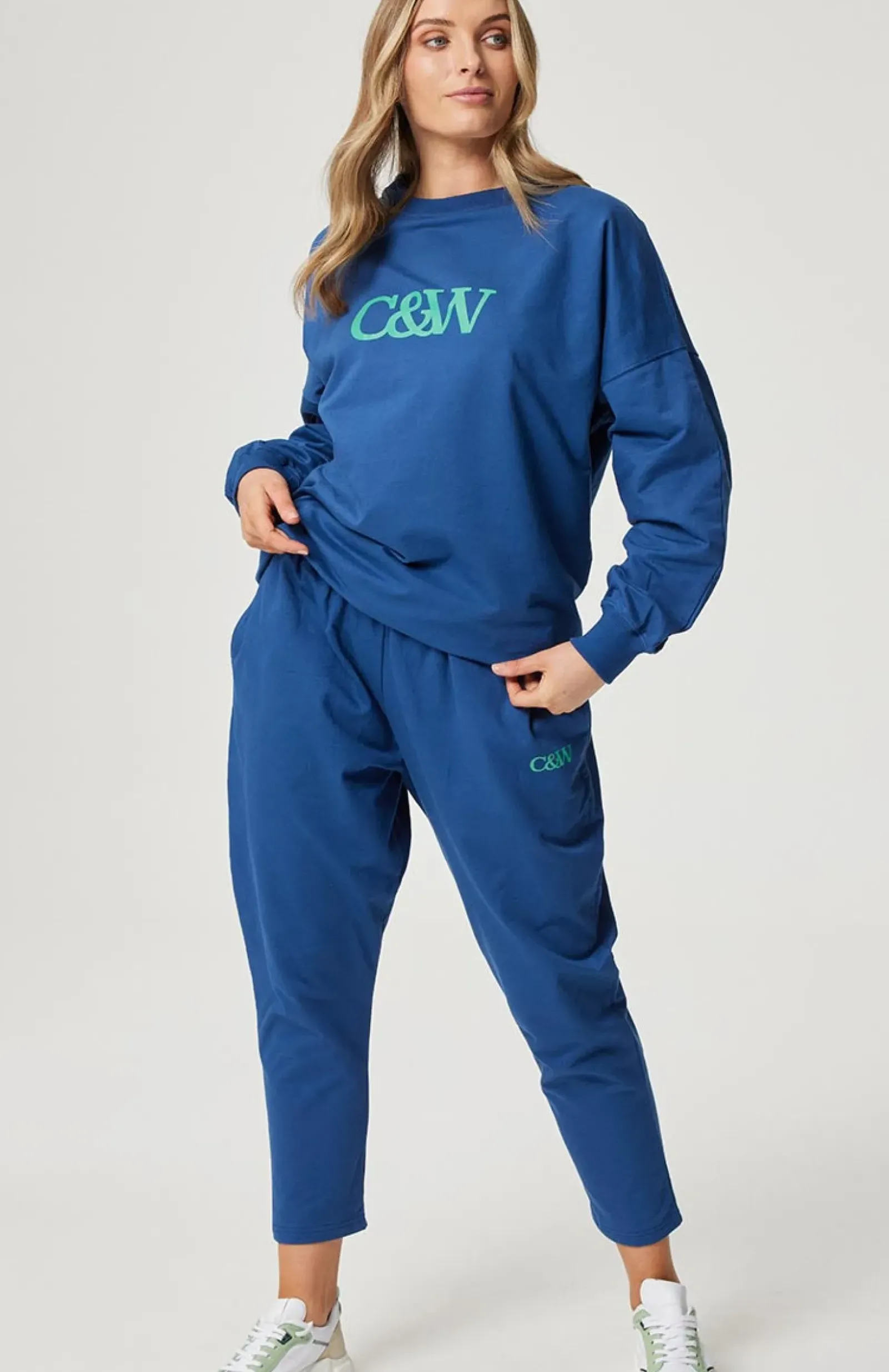 Cartel & Willow Cartel & Willow Eddie Pant - French Navy Best